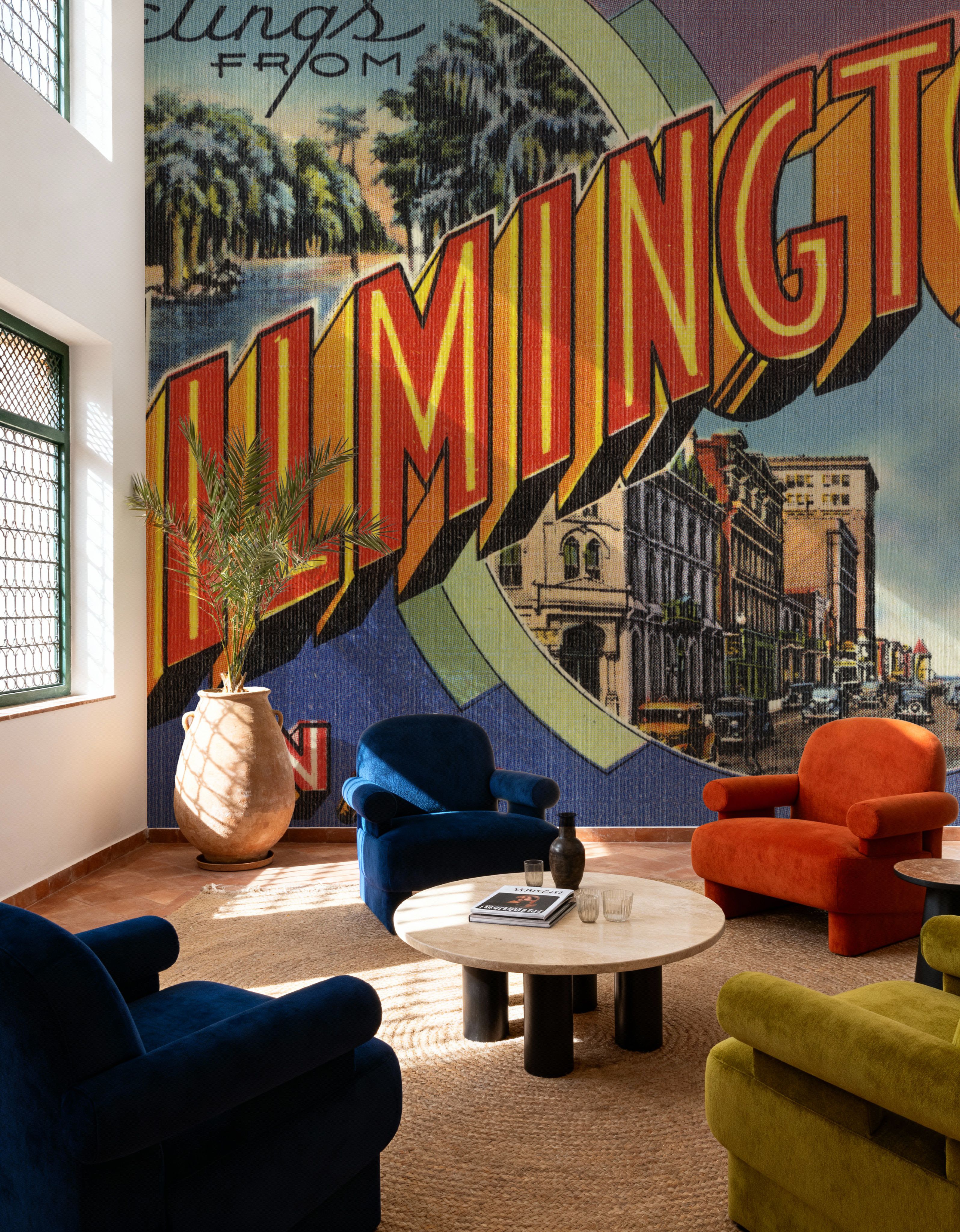 Greetings from Wilmington - Screenprint Postcard