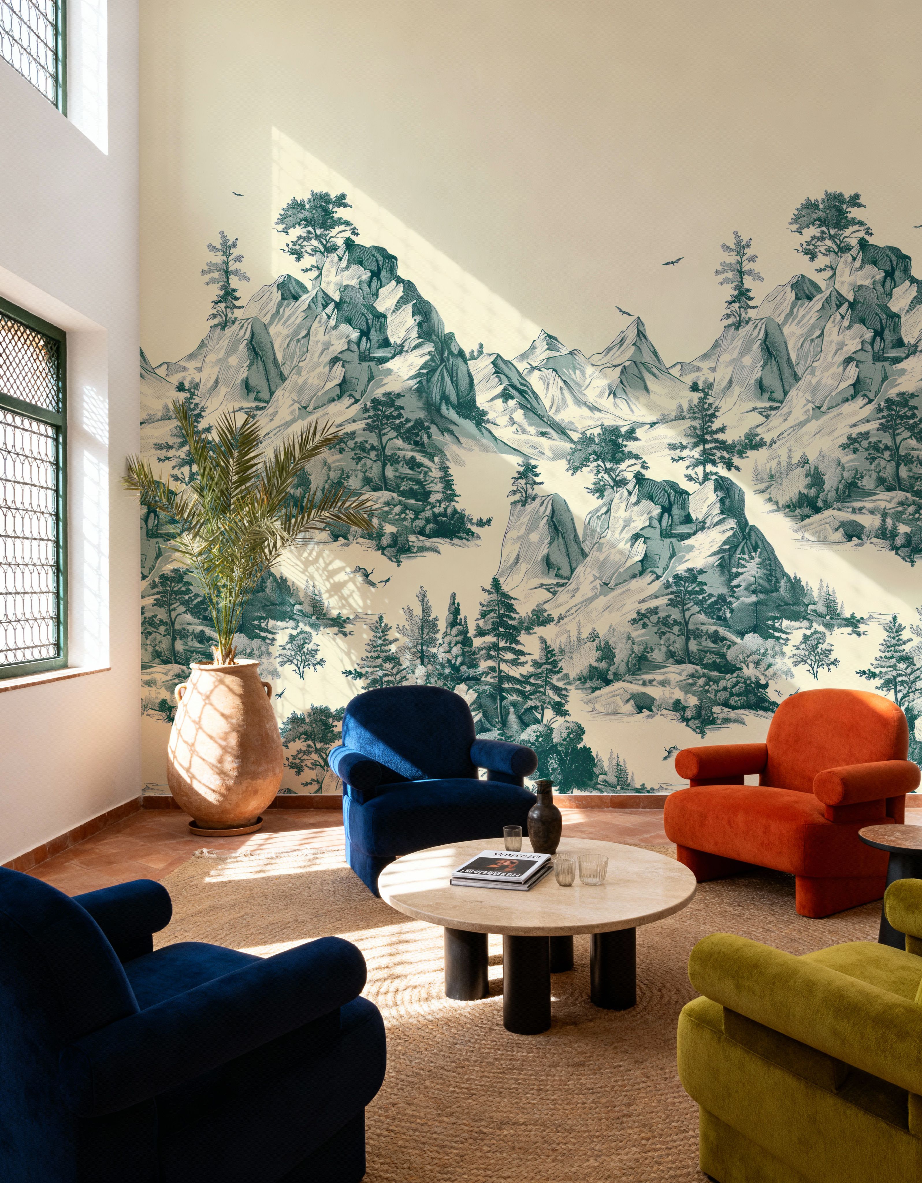 Toile Hills, Bottle Green