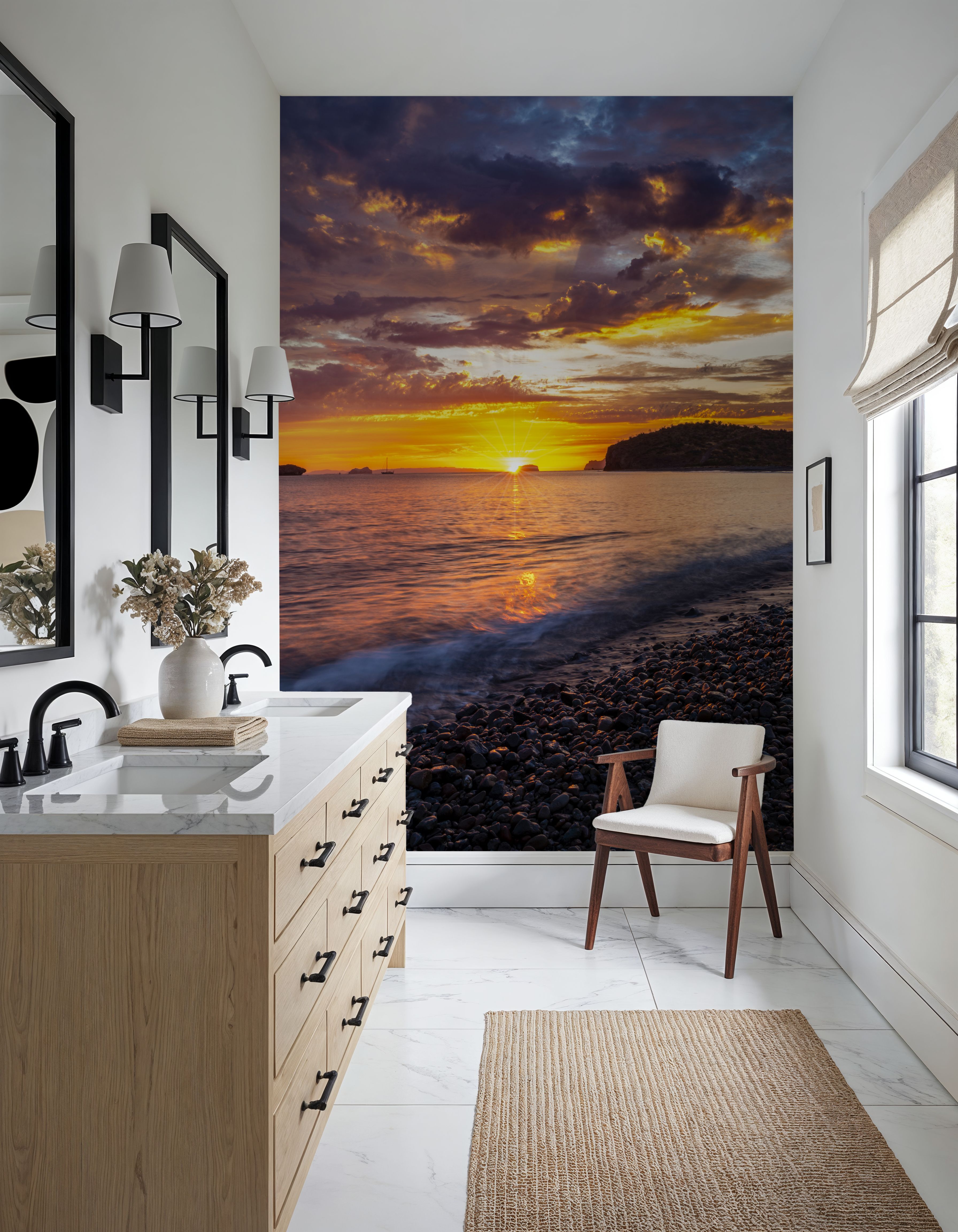 Baja Stone Sunrise