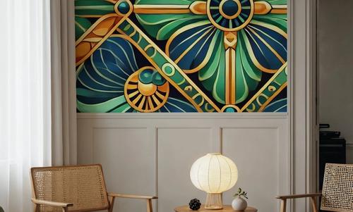 Bold Geometric Art Deco