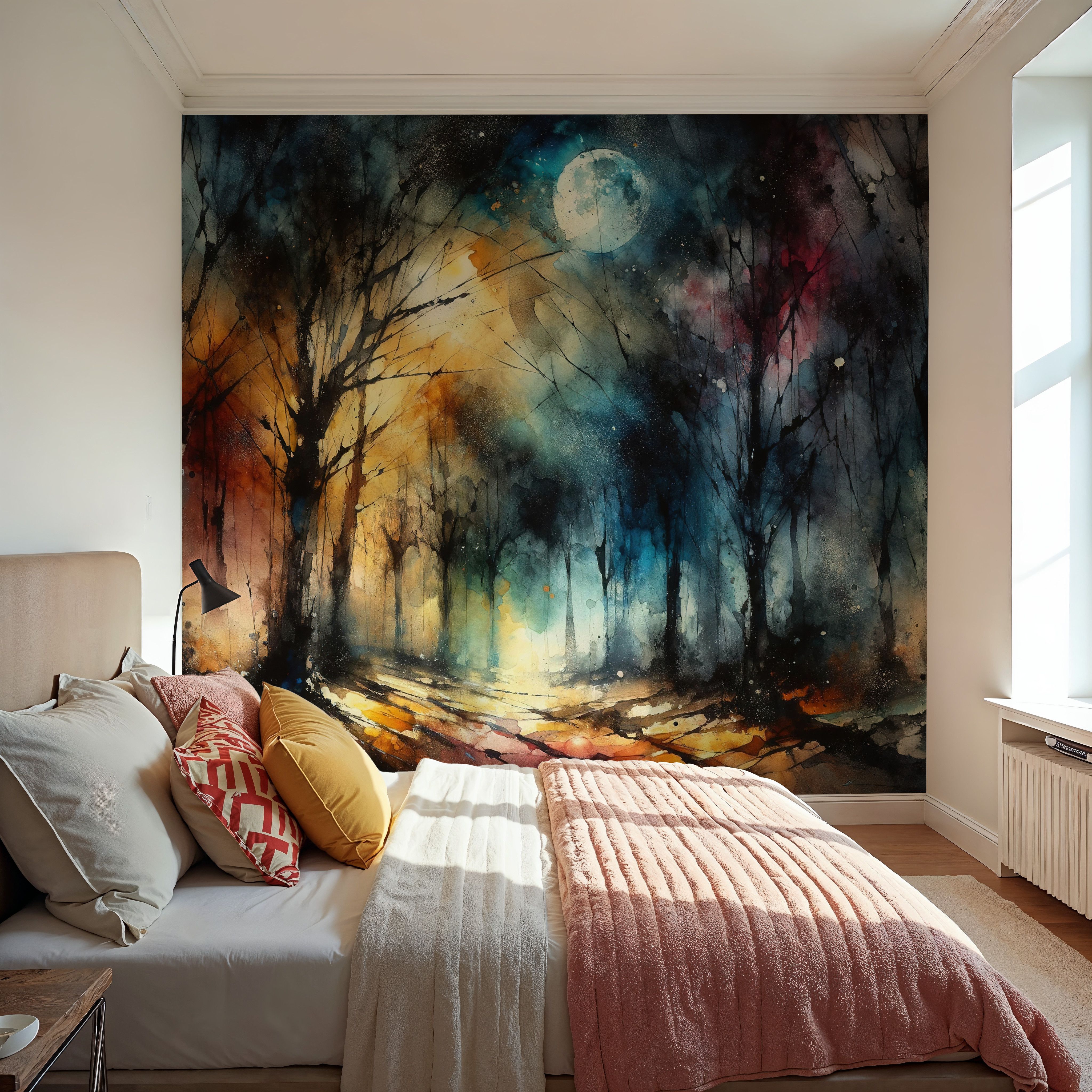 Moonlit Enchanted Forest