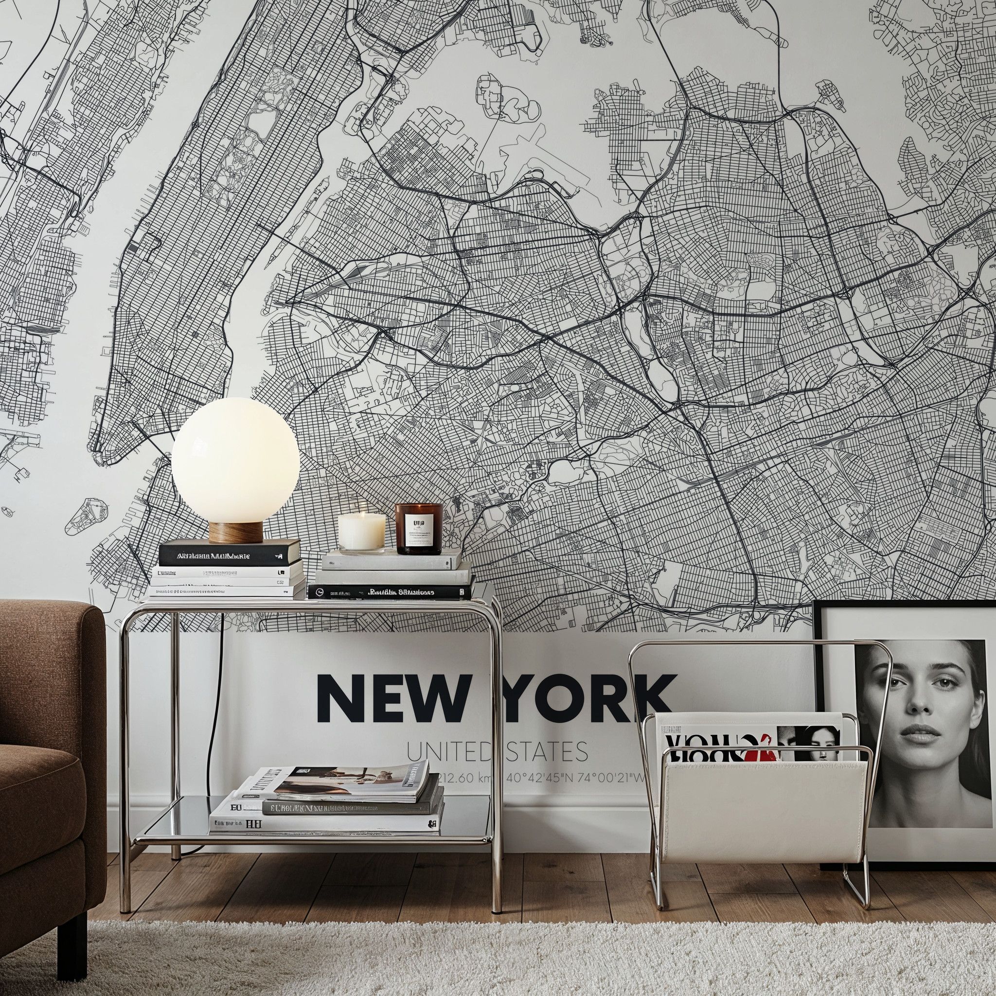 Map of New York