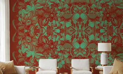 Scandi Flower Ceiling VI