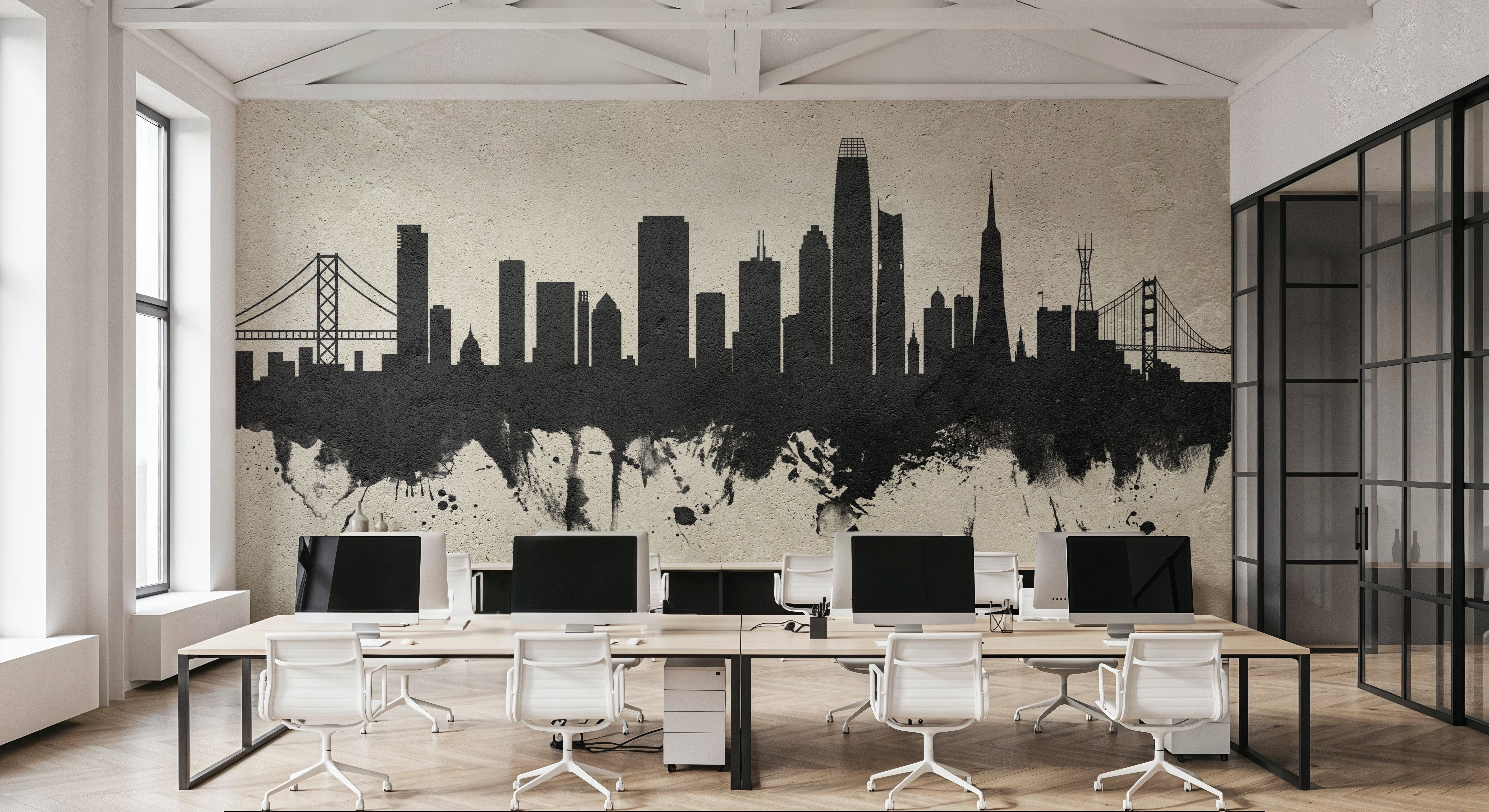 San Francisco Skyline Concrete