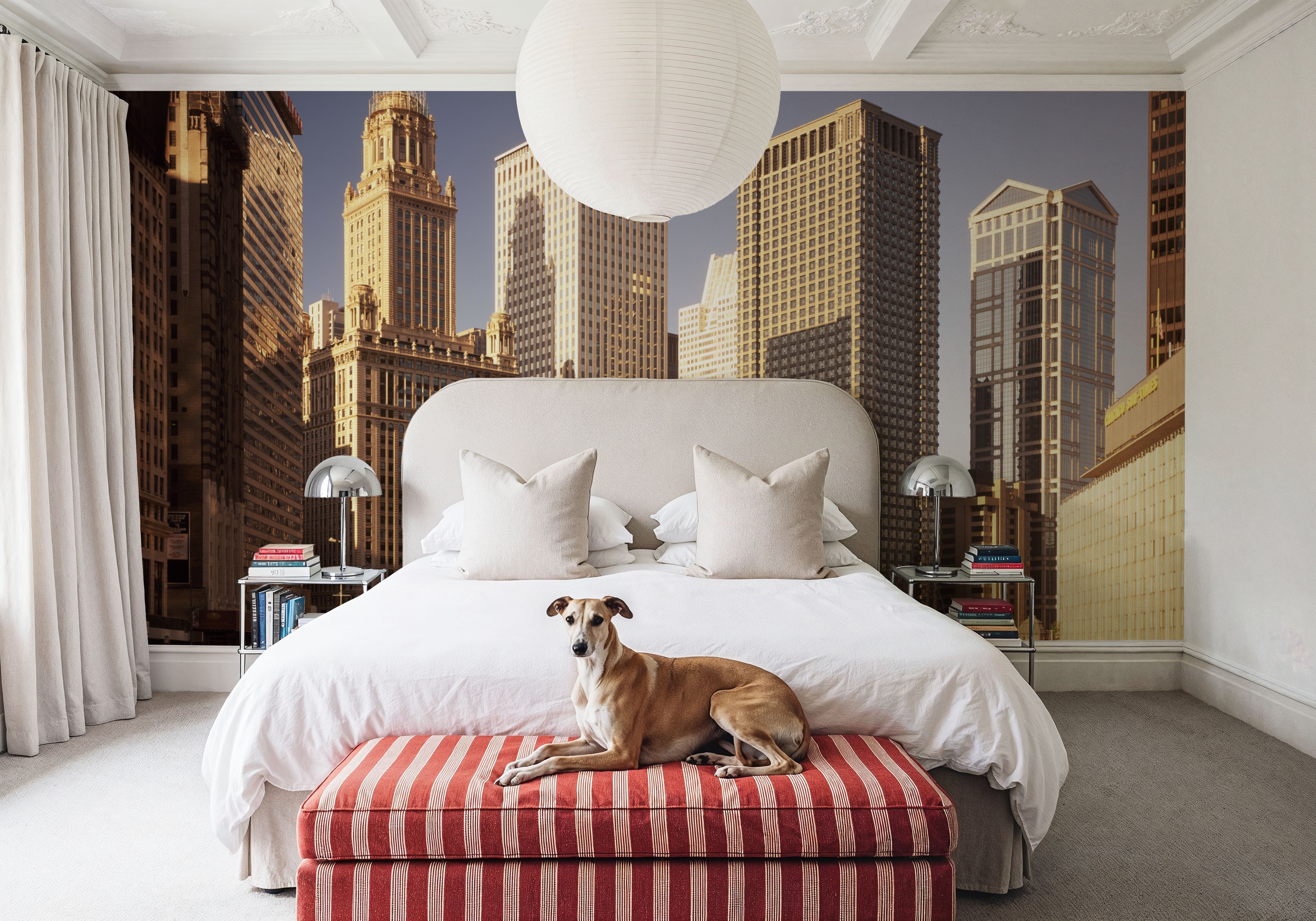 Golden Metropolis Up Close, Wallpaper