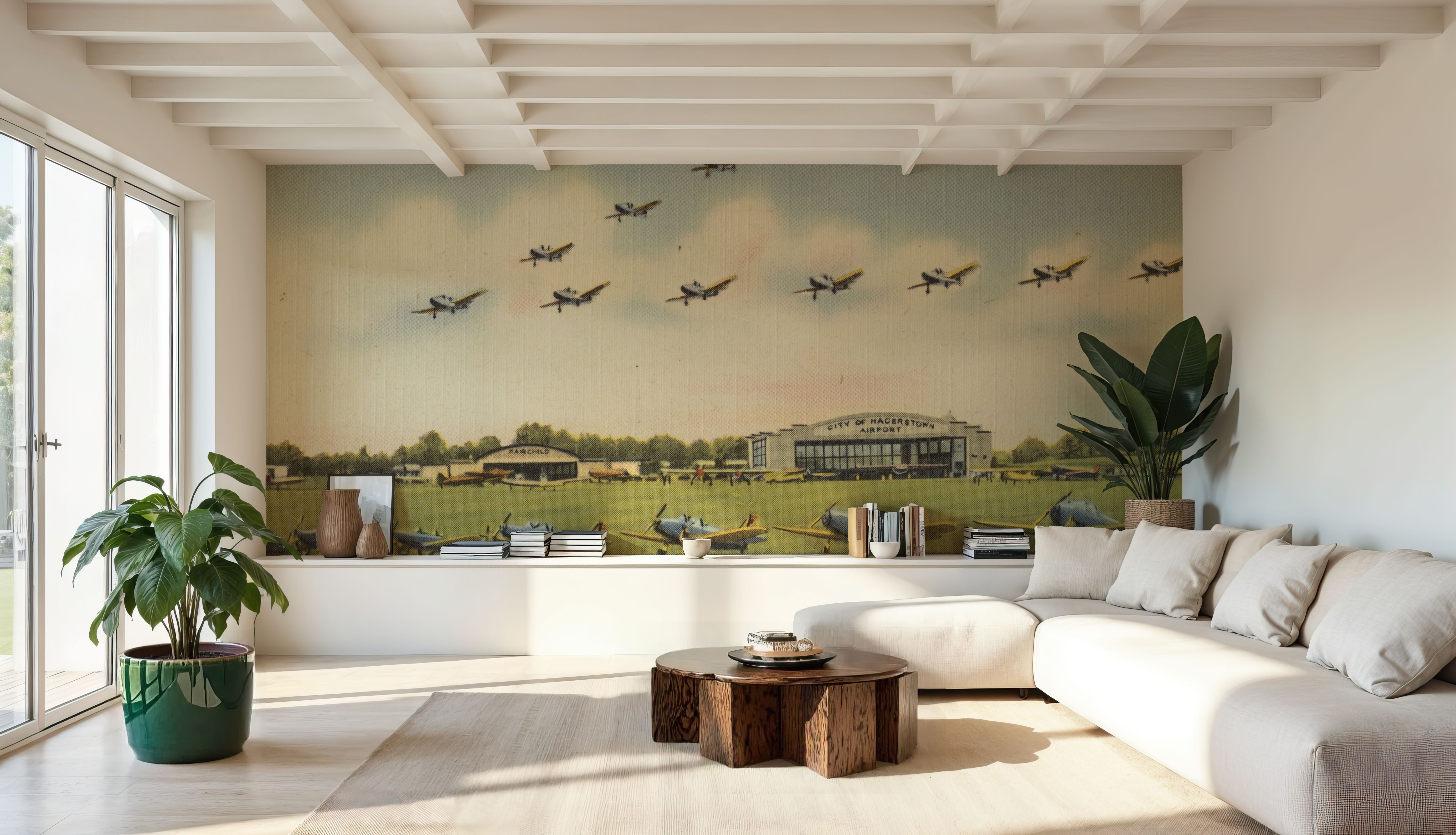 Greetings from Fairchild - Screenprint Postcard