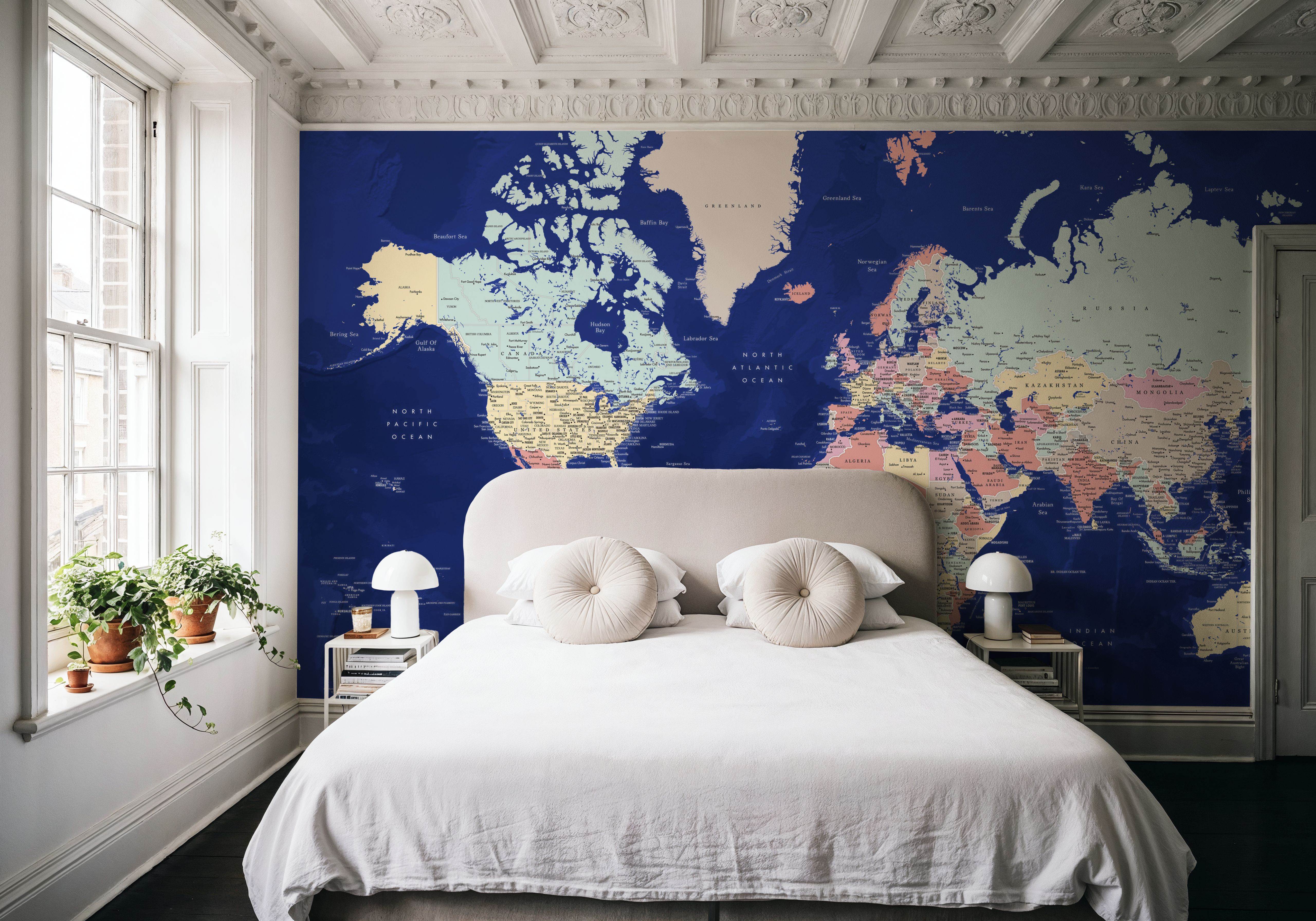 World Map Cities - Powa