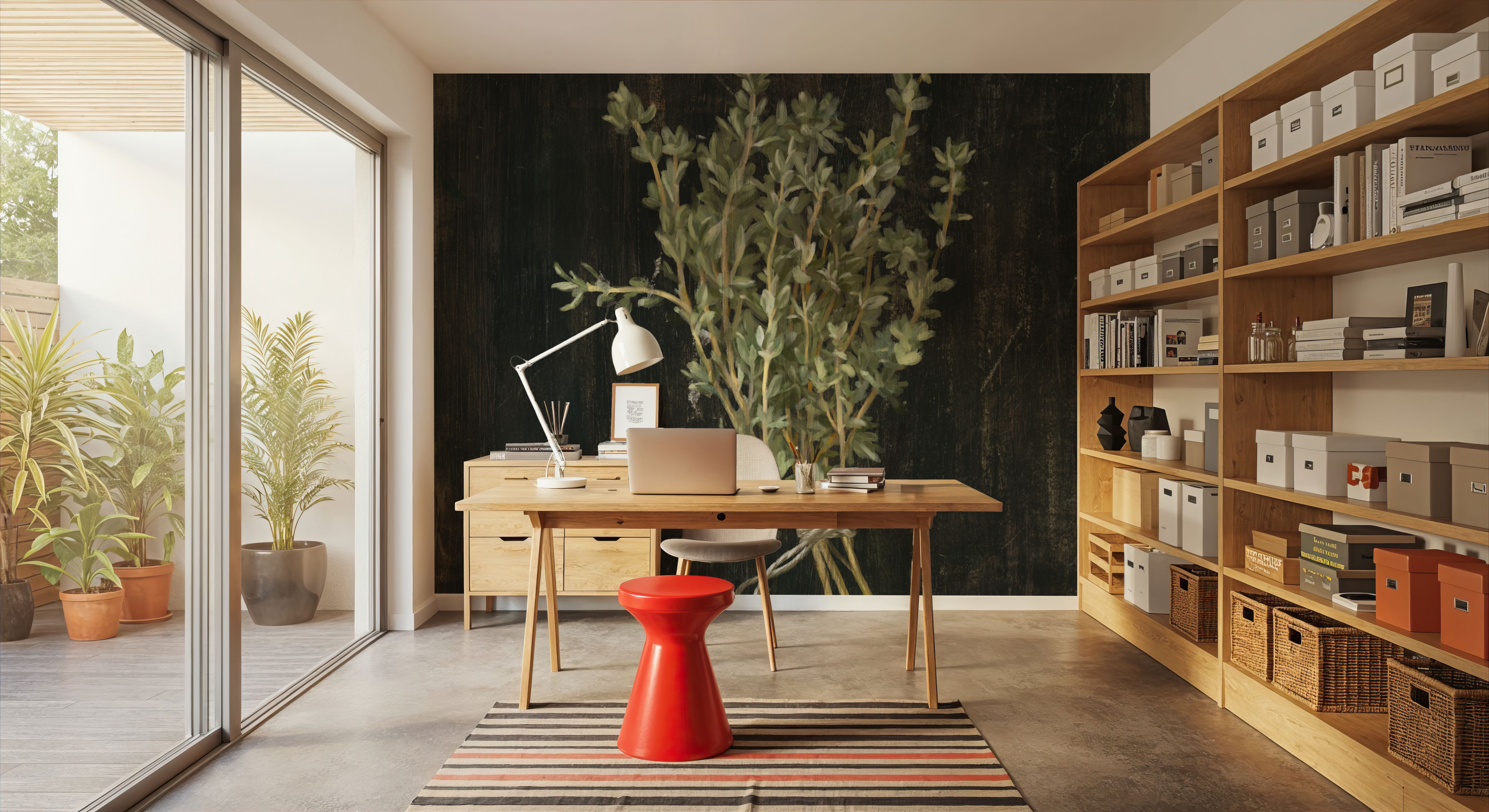 and Thyme, Wallpaper