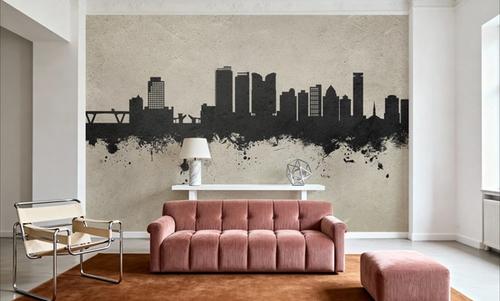 Fort Lauderdale Florida Skyline Concrete