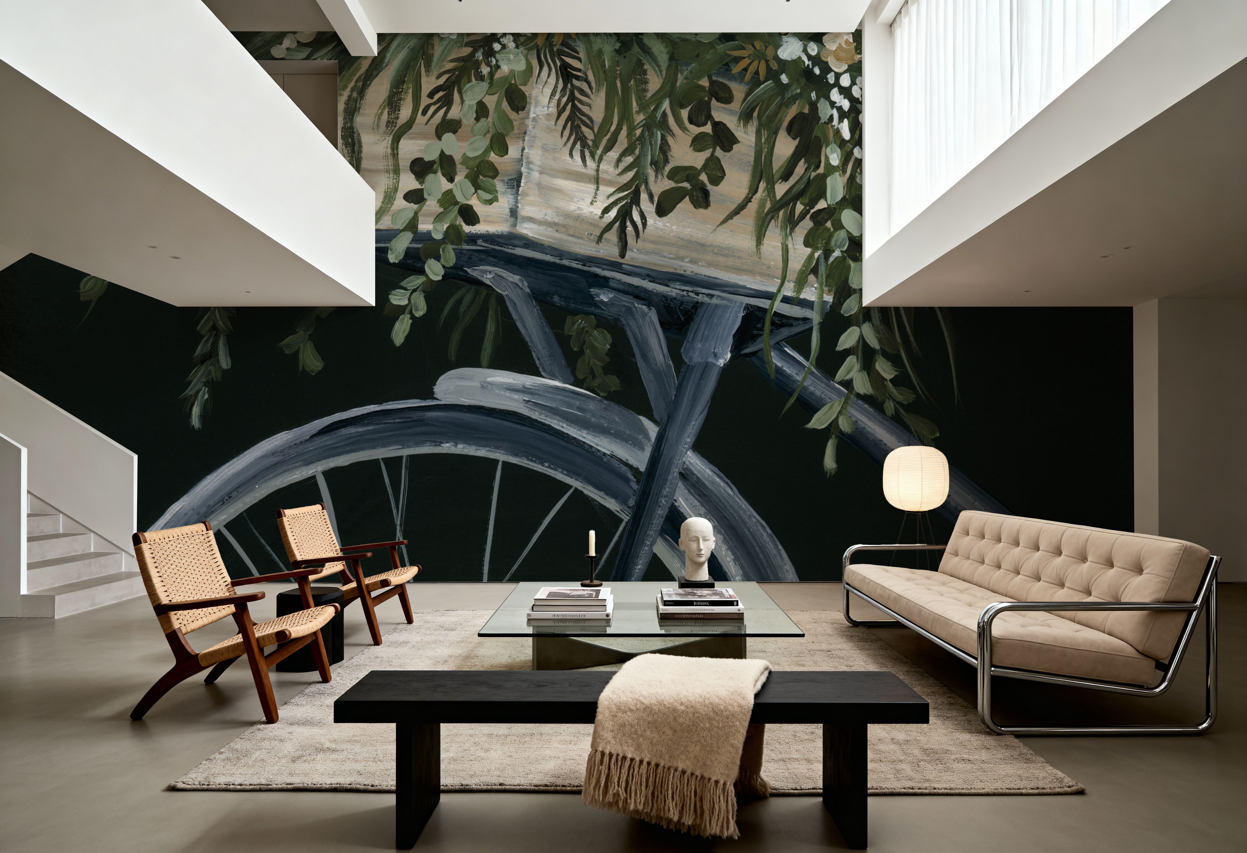 Vintage Bicycle with Florals