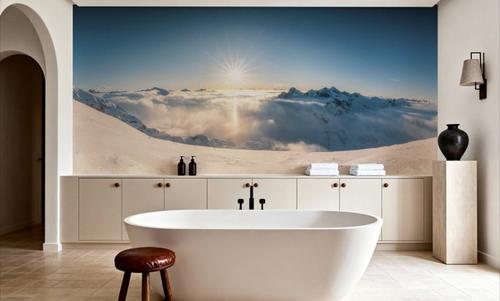 Skiing Panorama