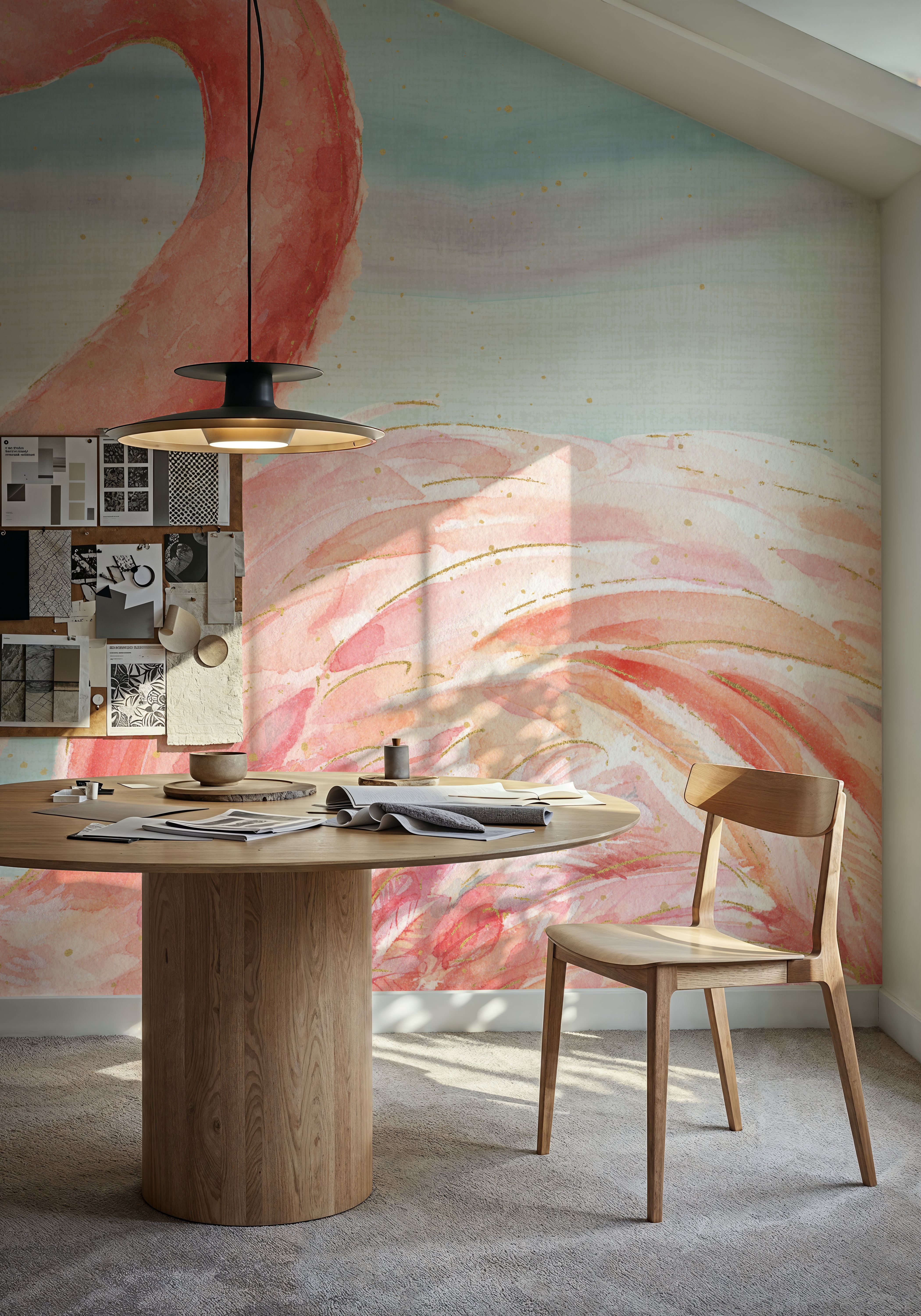 Gracefully Pink III Water Wash