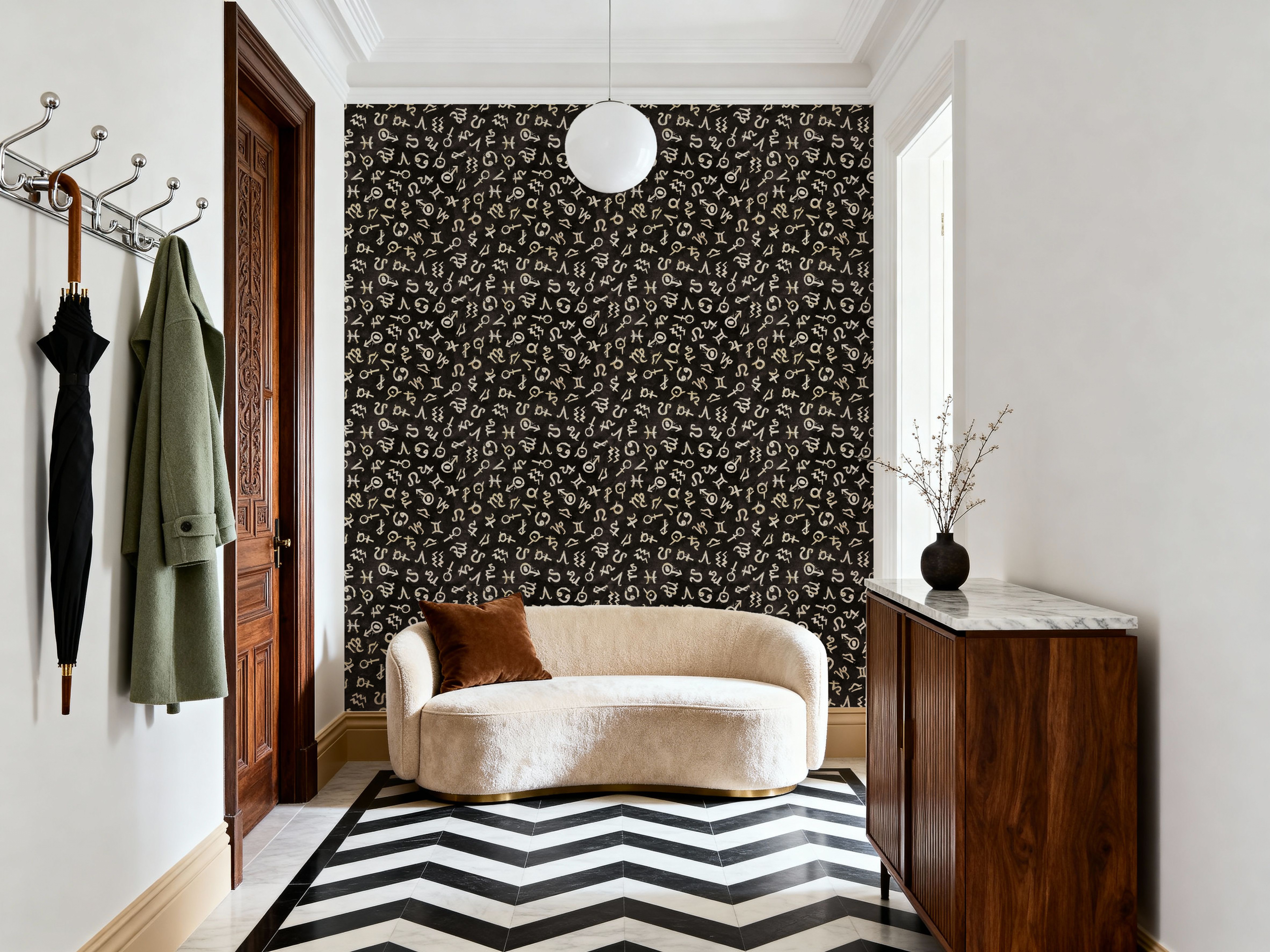 Mystical Signs Black