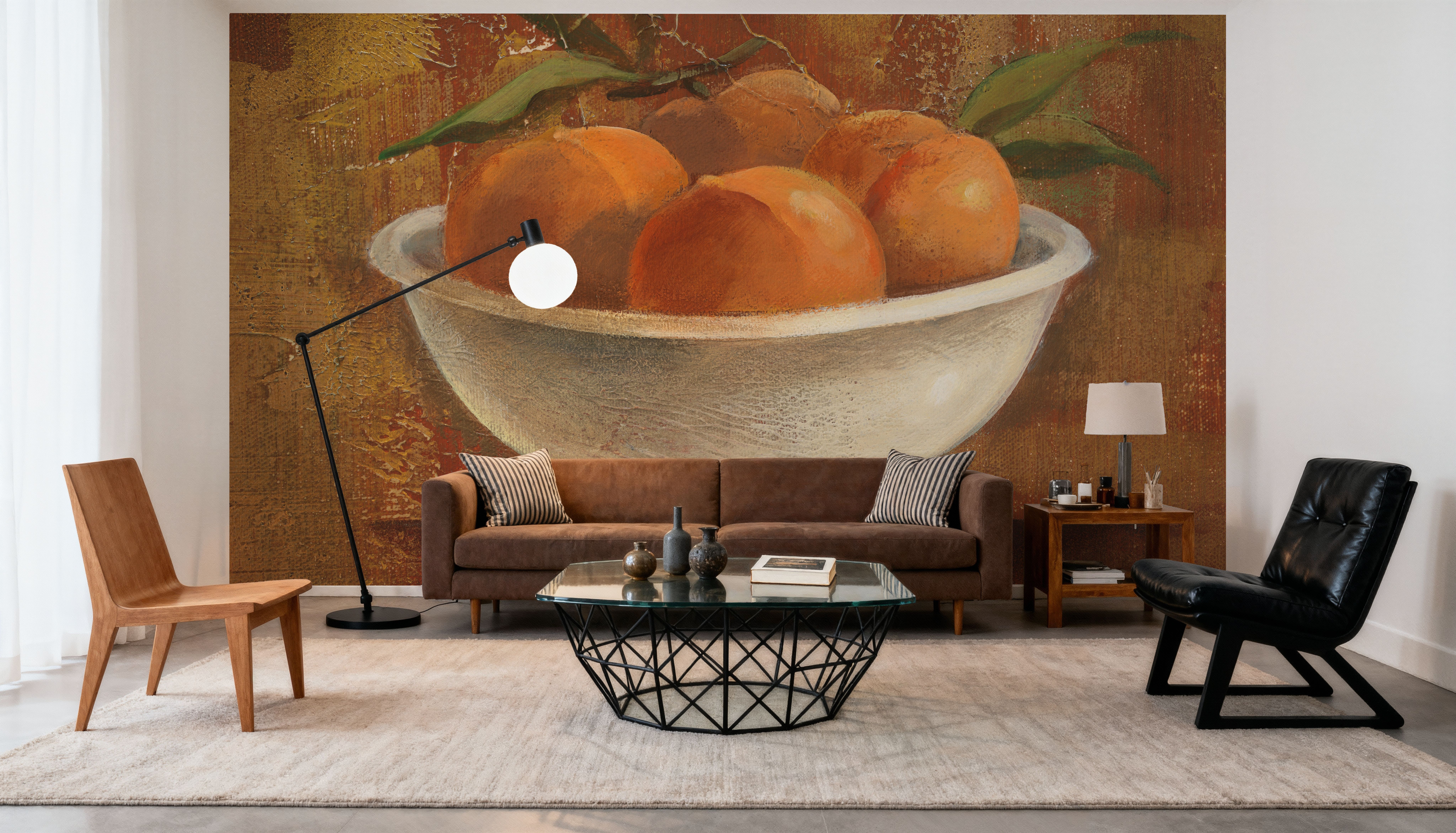 Peaches in Old Bowl