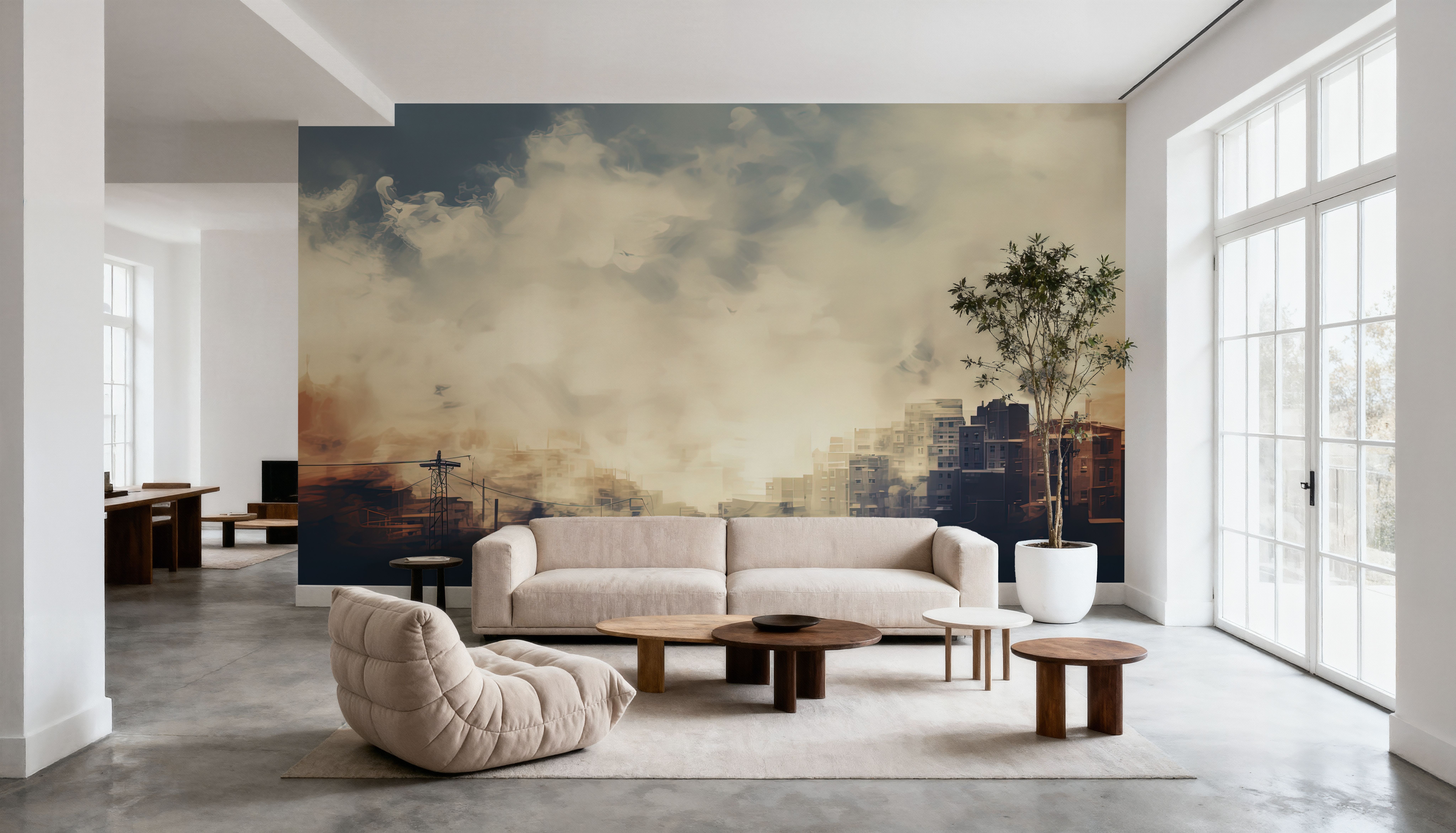 Sunny Cloudy Weather, Tapeten