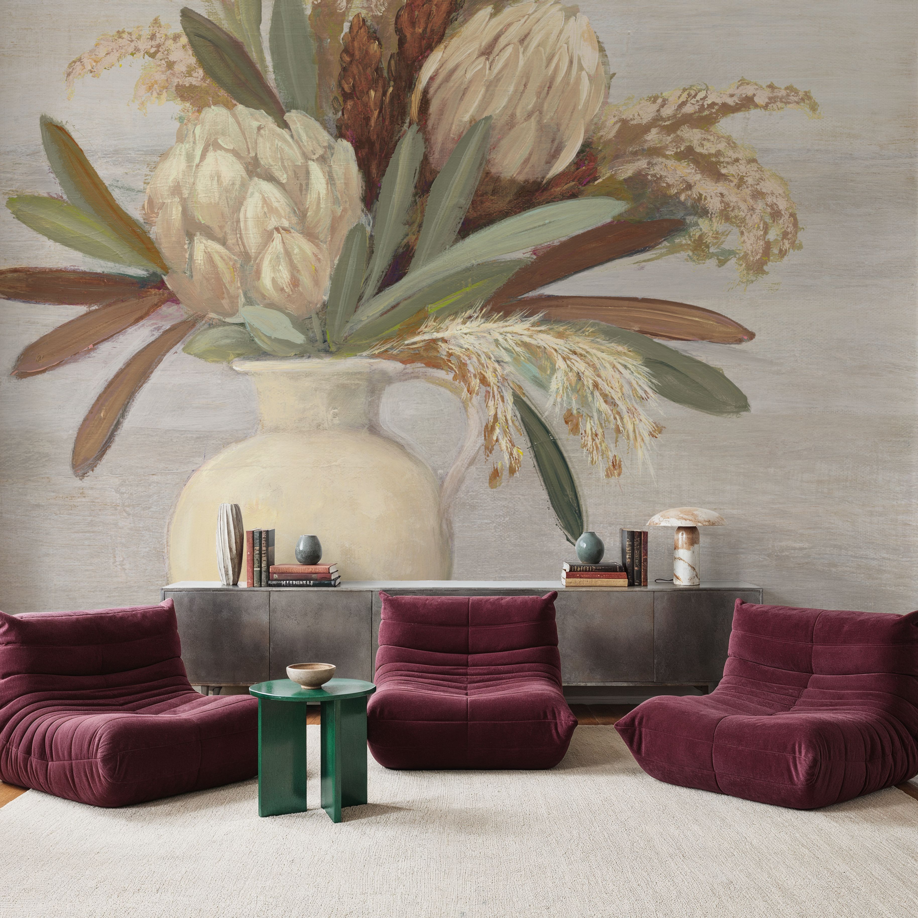 Protea Still Life II Neutral