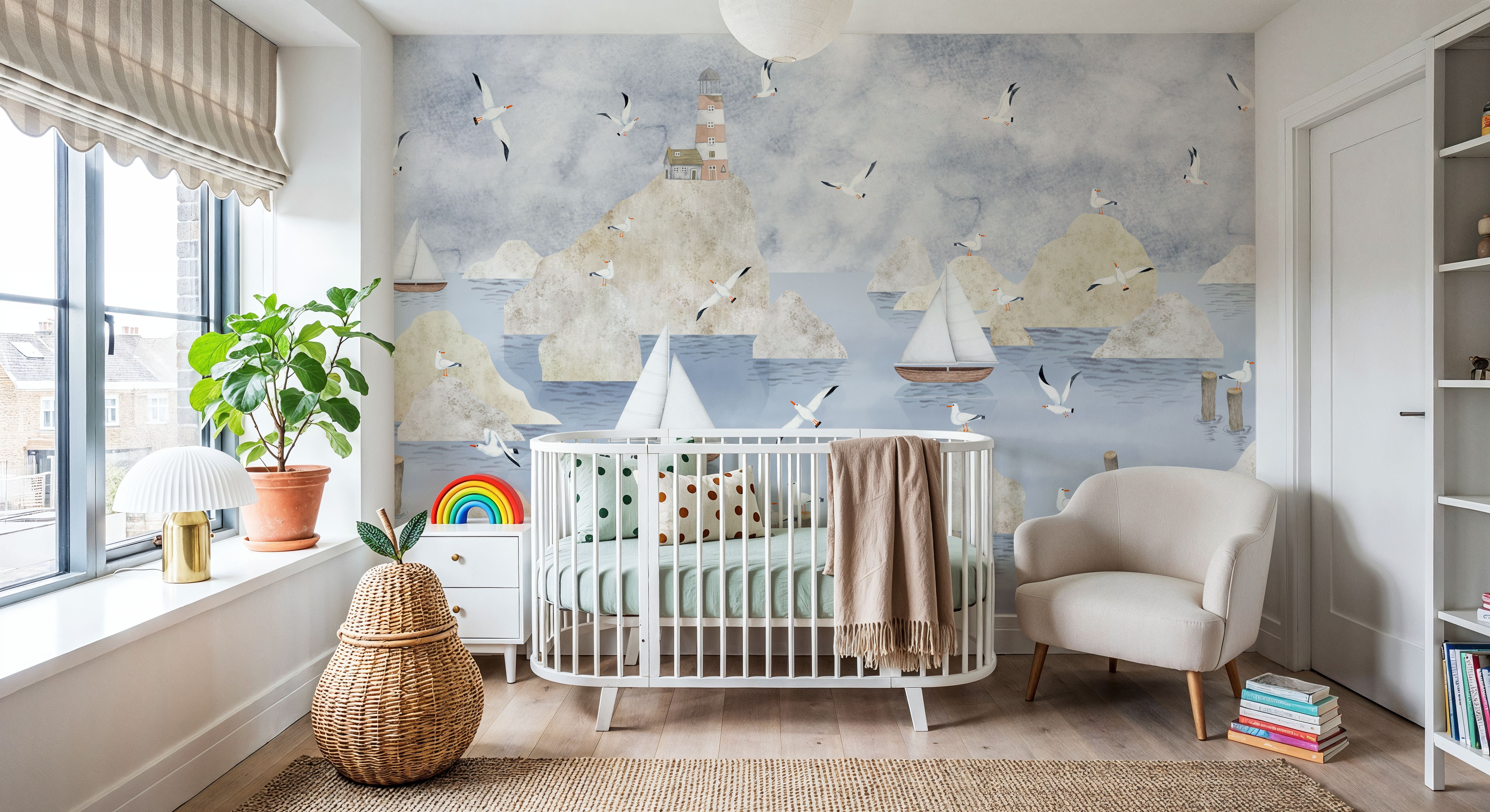 Archipelago Lighthouse, Sky, Wallpaper