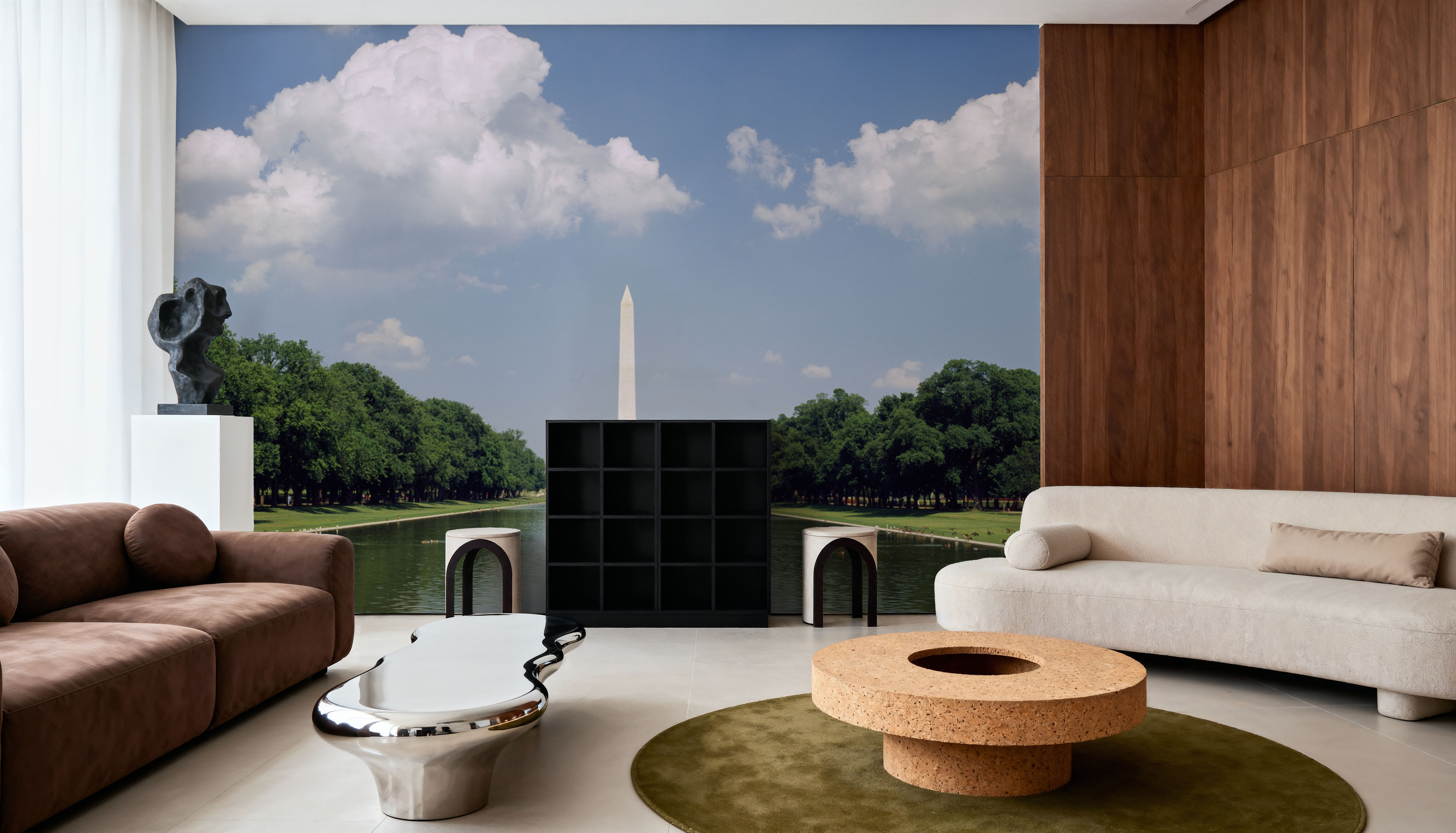 Monumental Reflection, Wallpaper