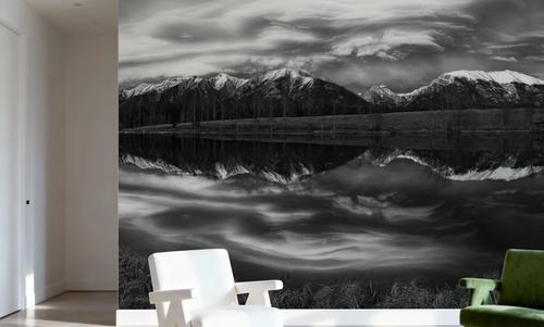 Chinook Clouds BW