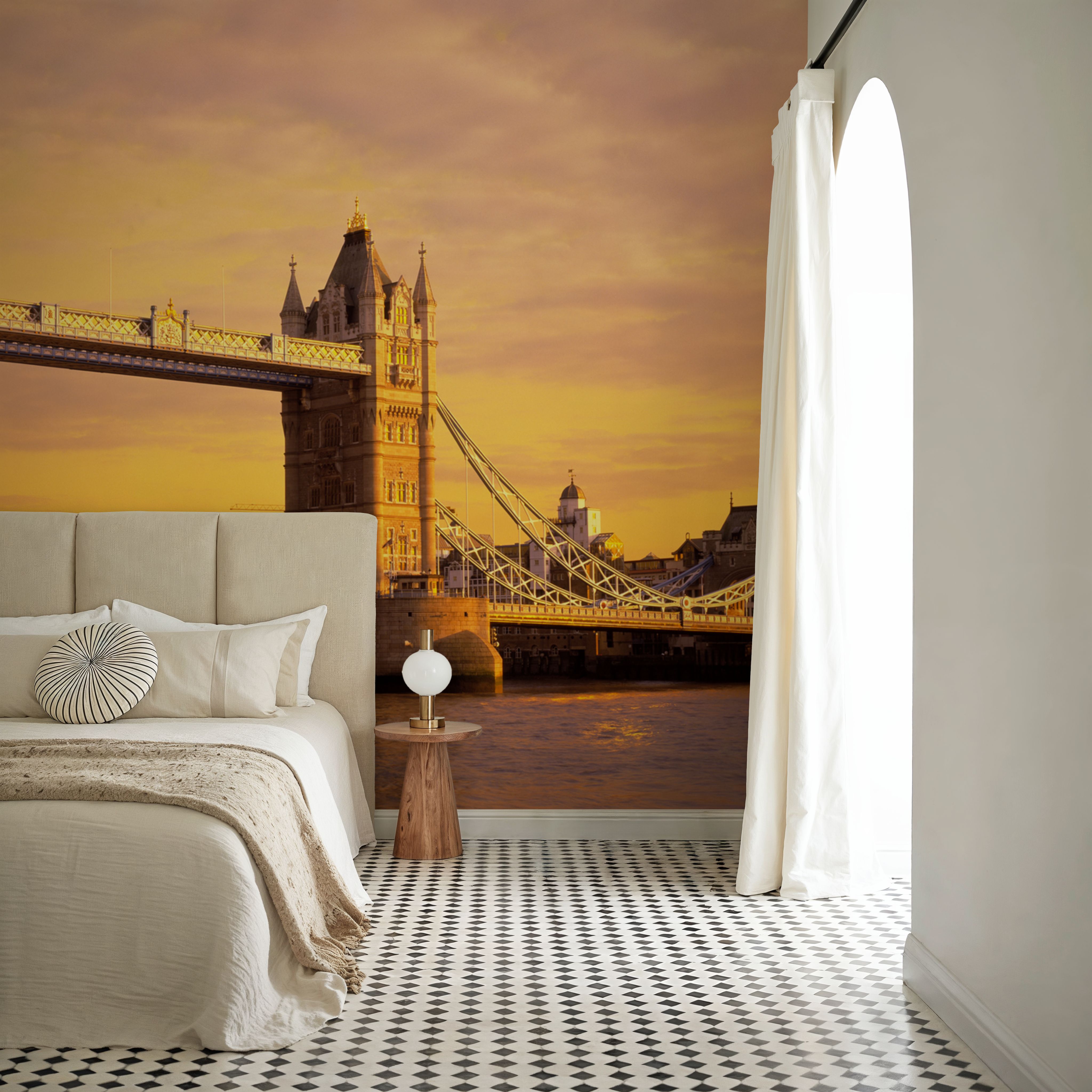 London Sunset Bridge