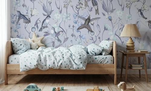 Bird Garden Blue