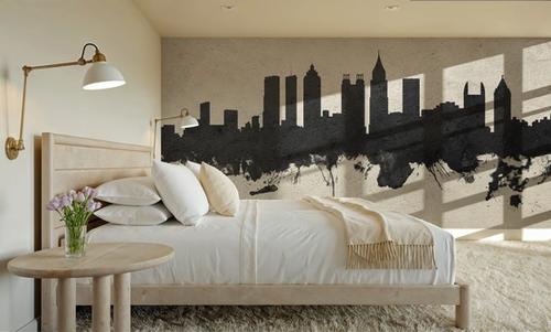 Atlanta Georgia Skyline Concrete