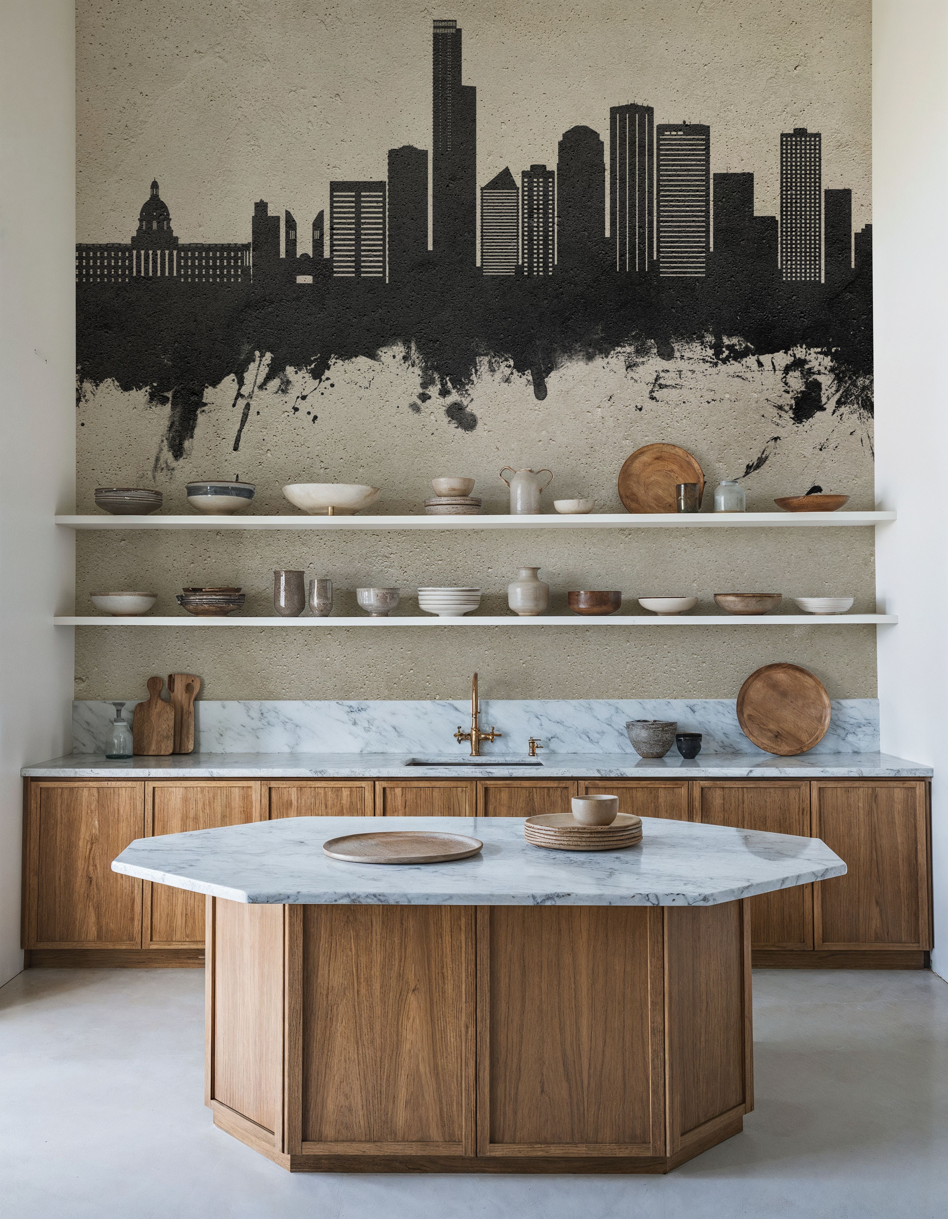 Edmonton Canada Skyline Concrete
