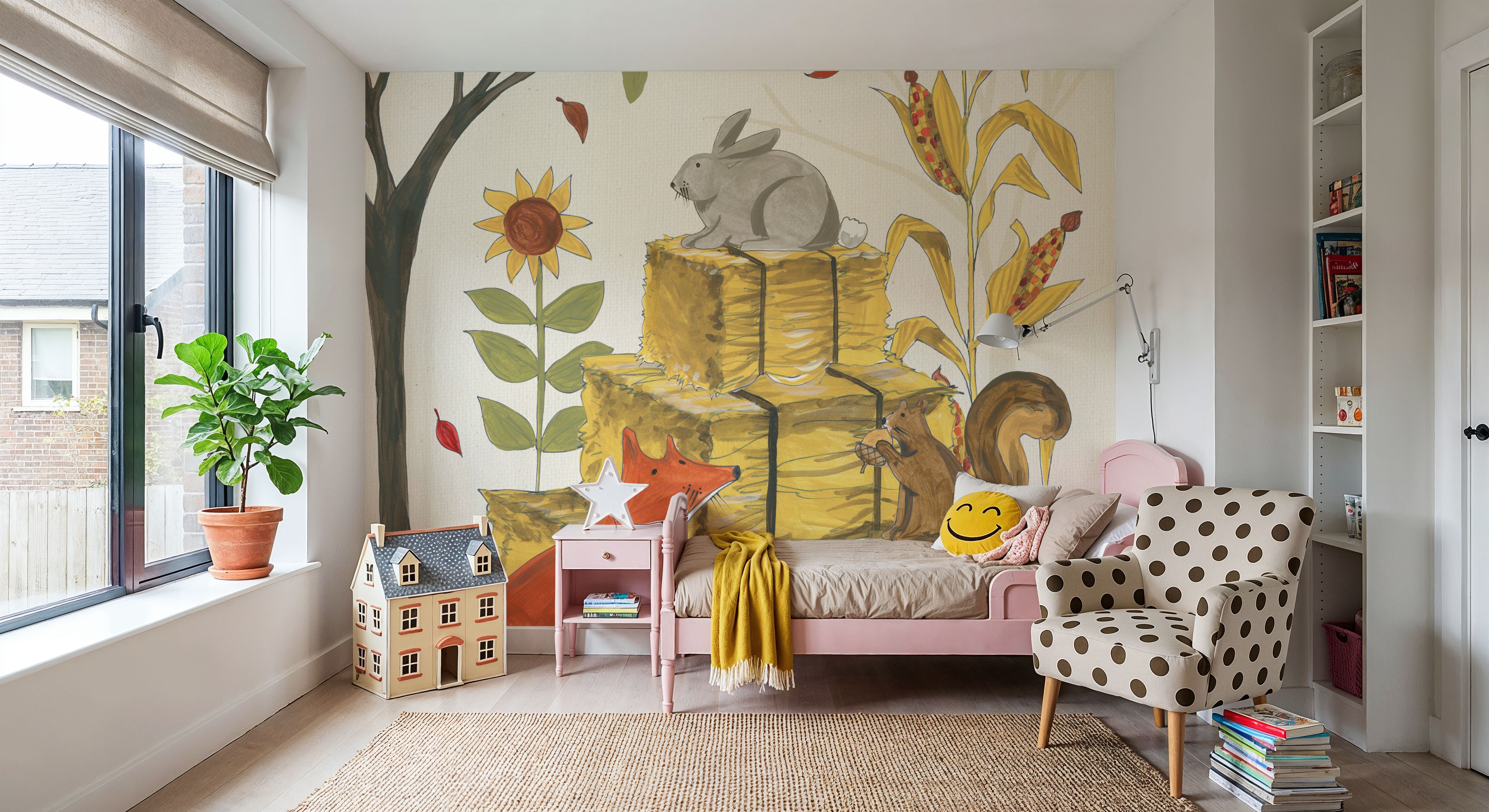 Woodland Harvest IV, Papier peint