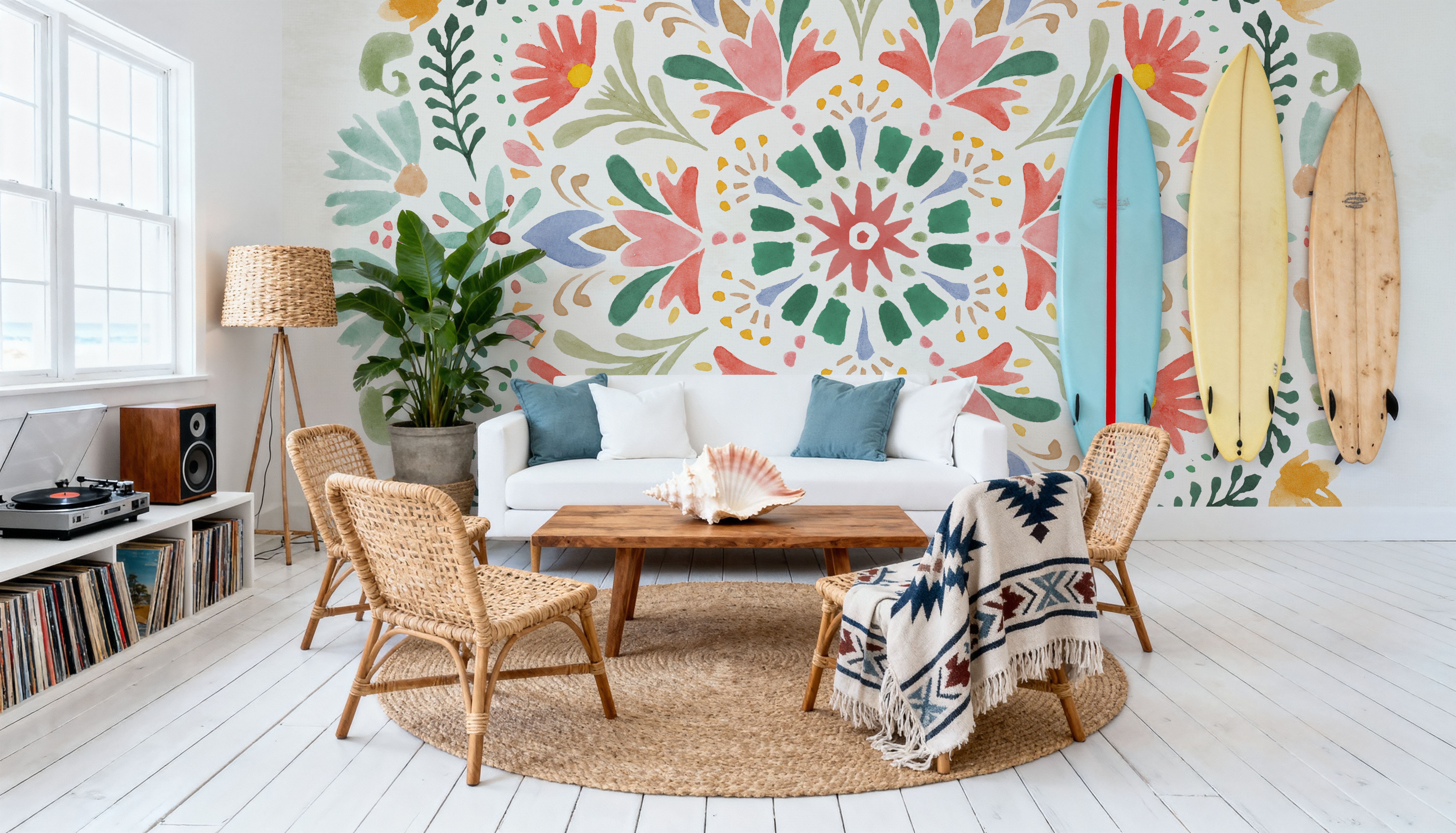 Wild Blooms VII, Tapeten