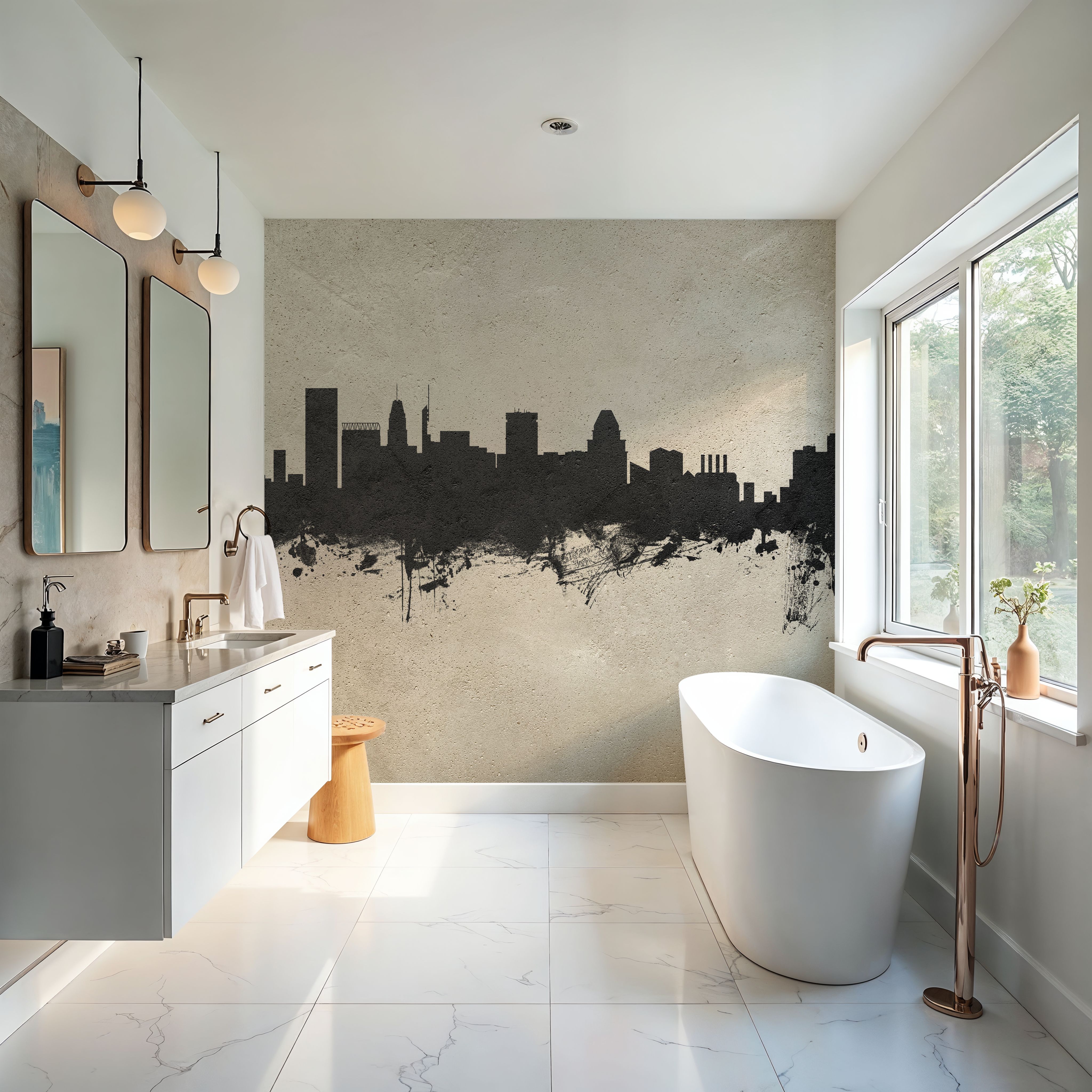 Baltimore Skyline Concrete