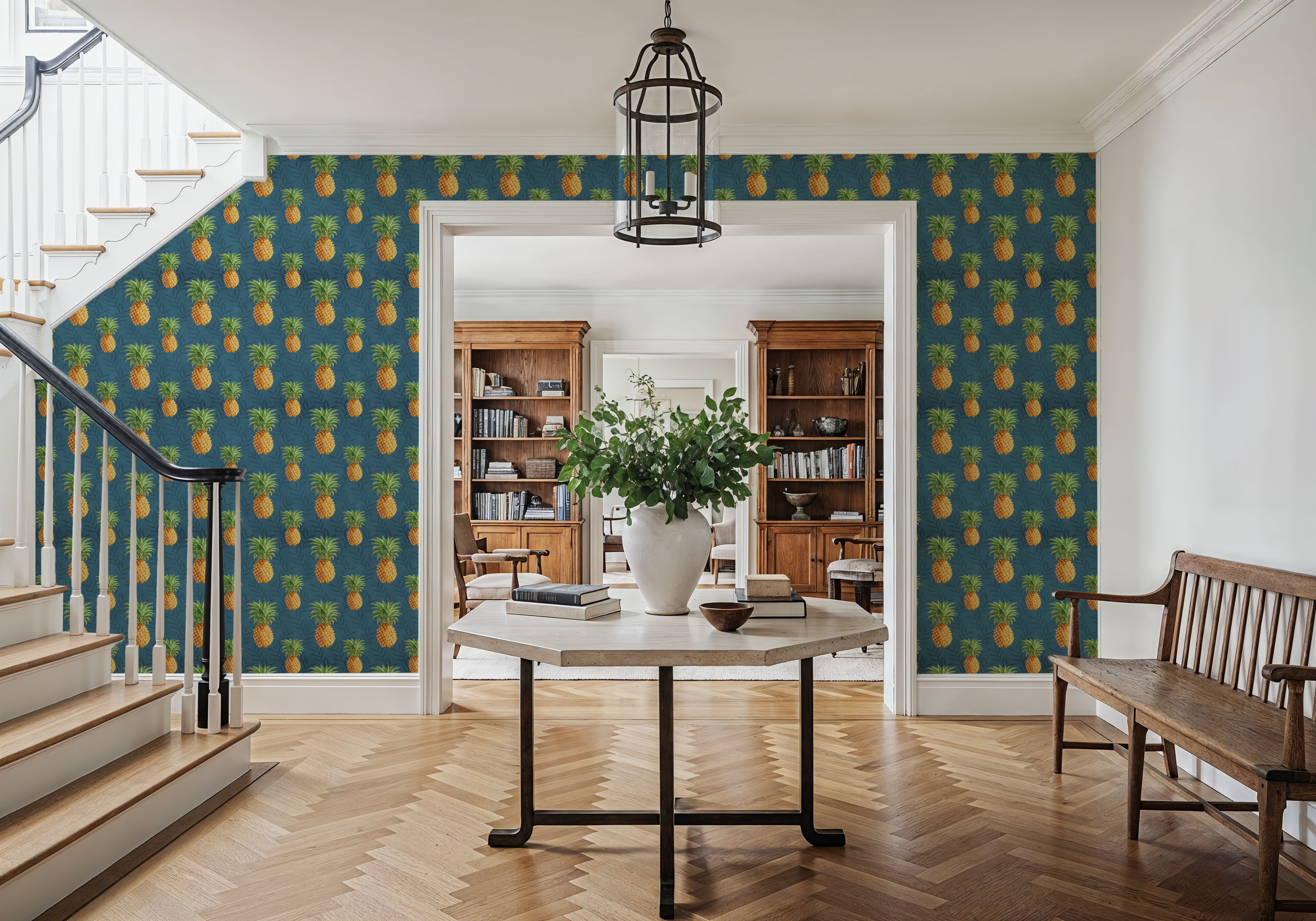 Pineapple Paradise Blue