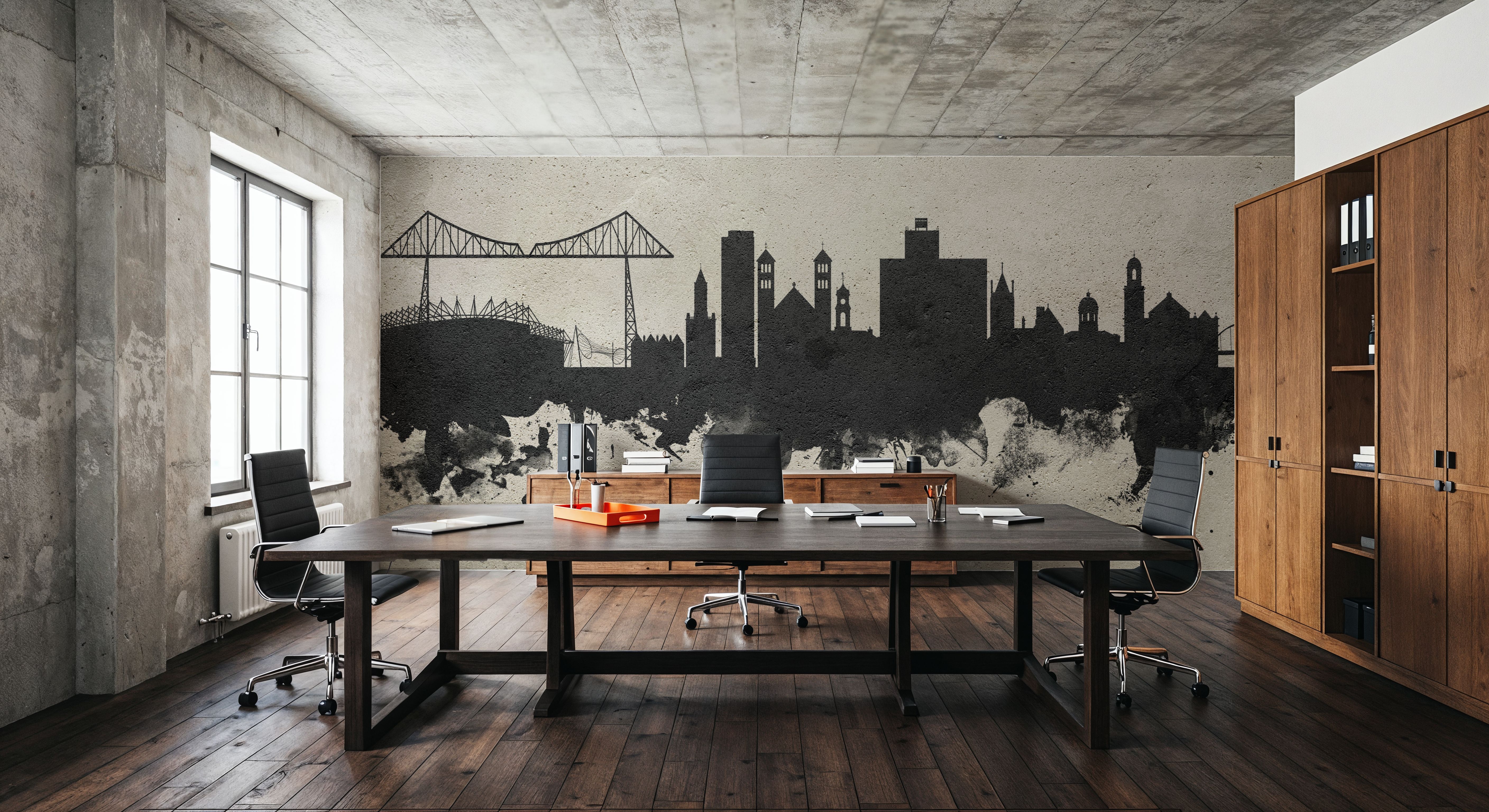 Middlesbrough England Skyline Concrete