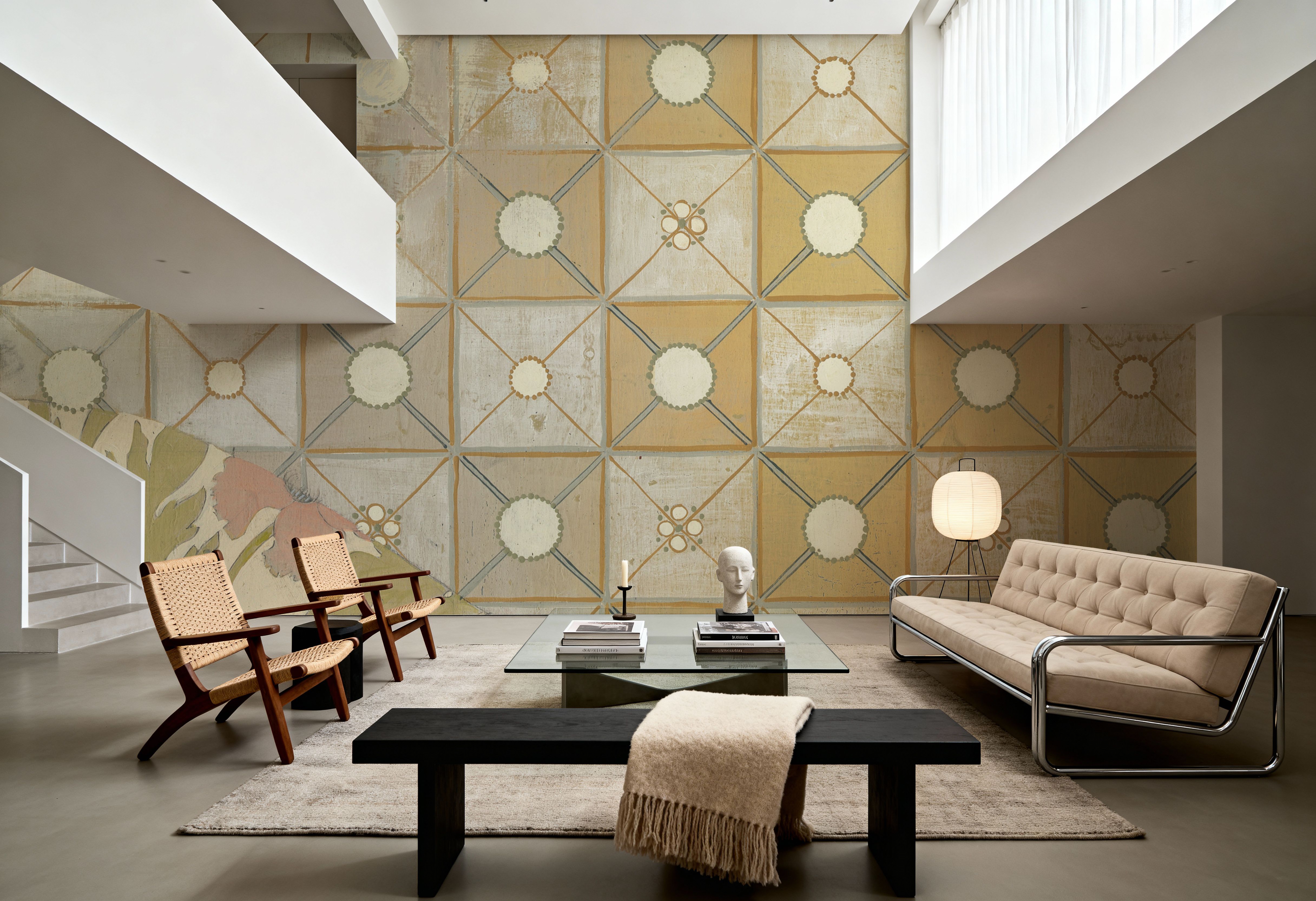 Copper Bird, Tapeten