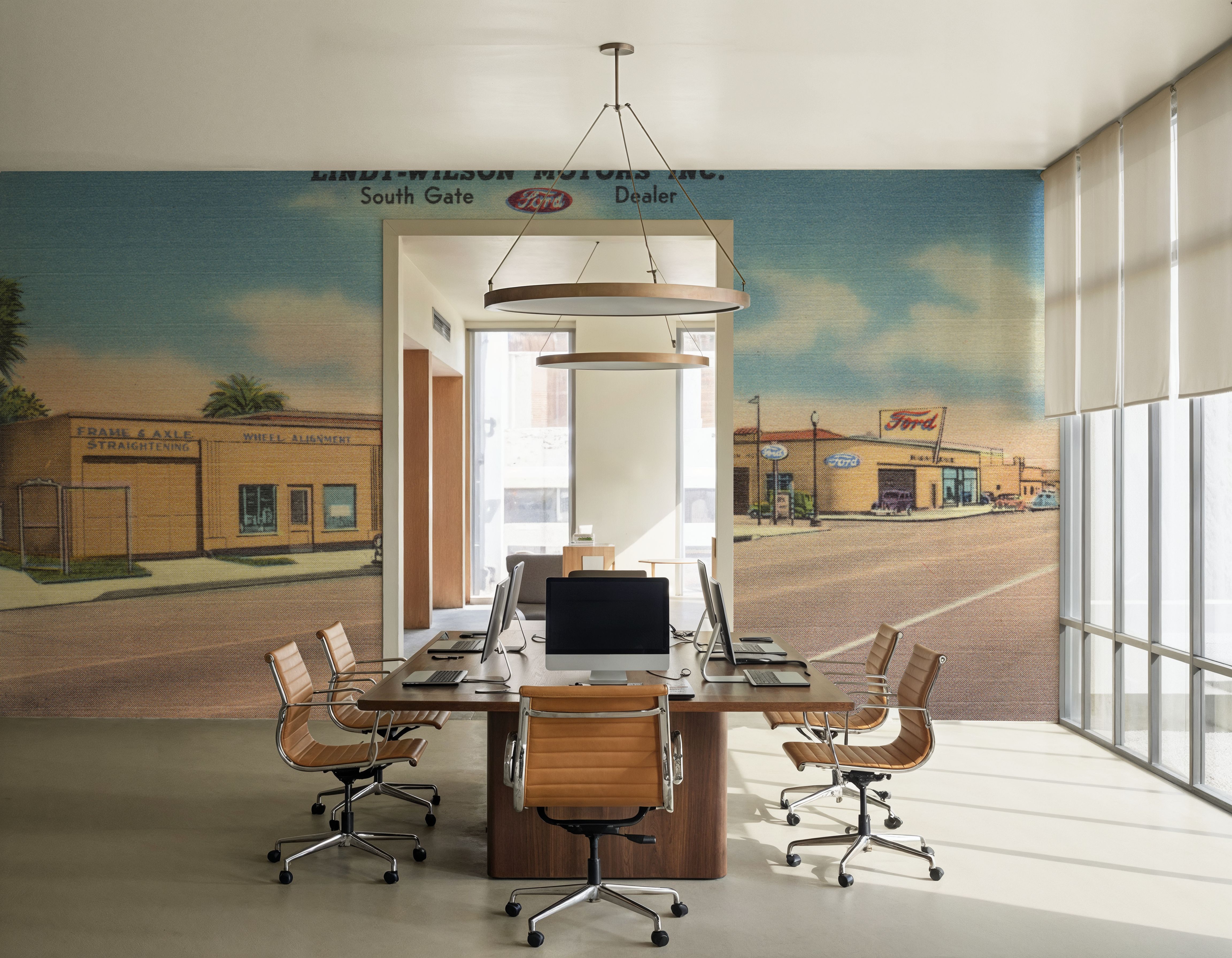 Greetings from the Dealership - Screenprint Postcard