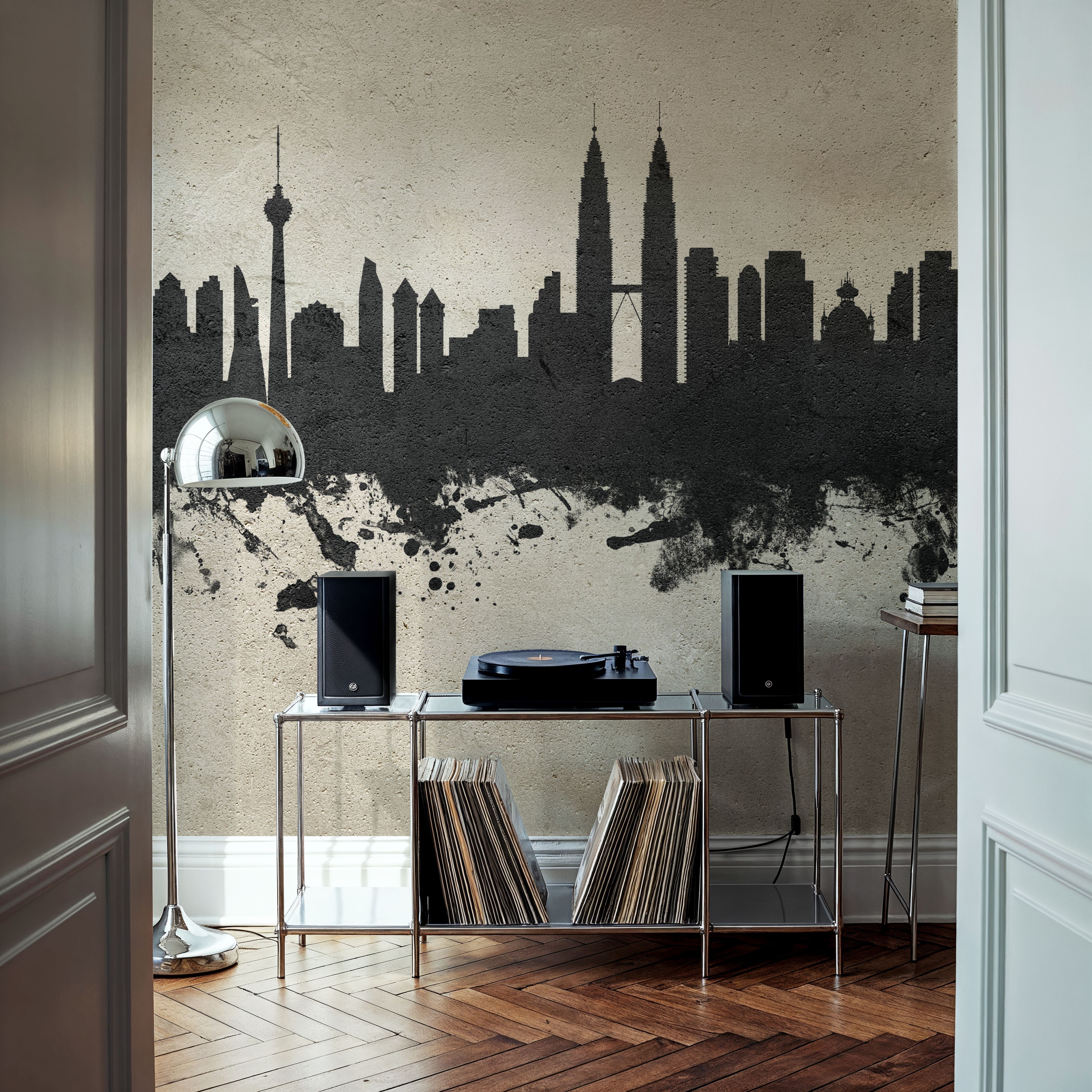 Kuala Lumpur Skyline Concrete