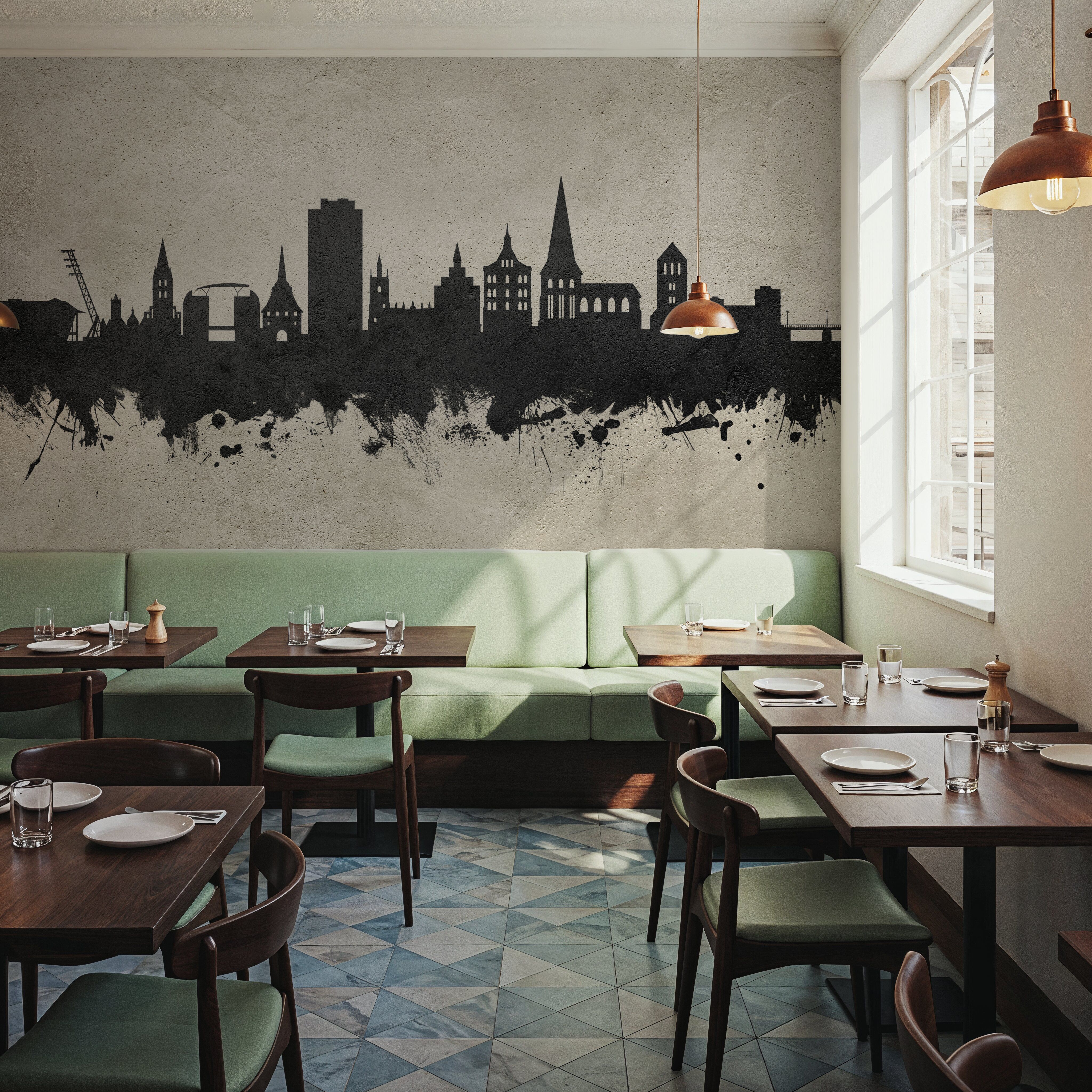 Rostock Germnay Skyline Concrete