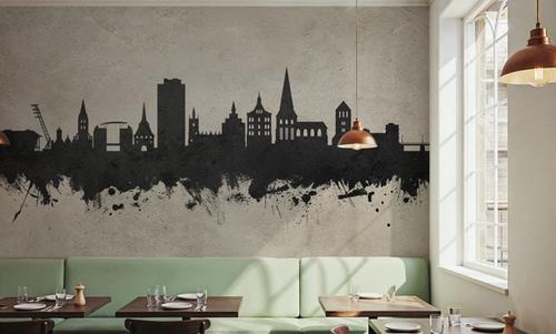 Rostock Germnay Skyline Concrete