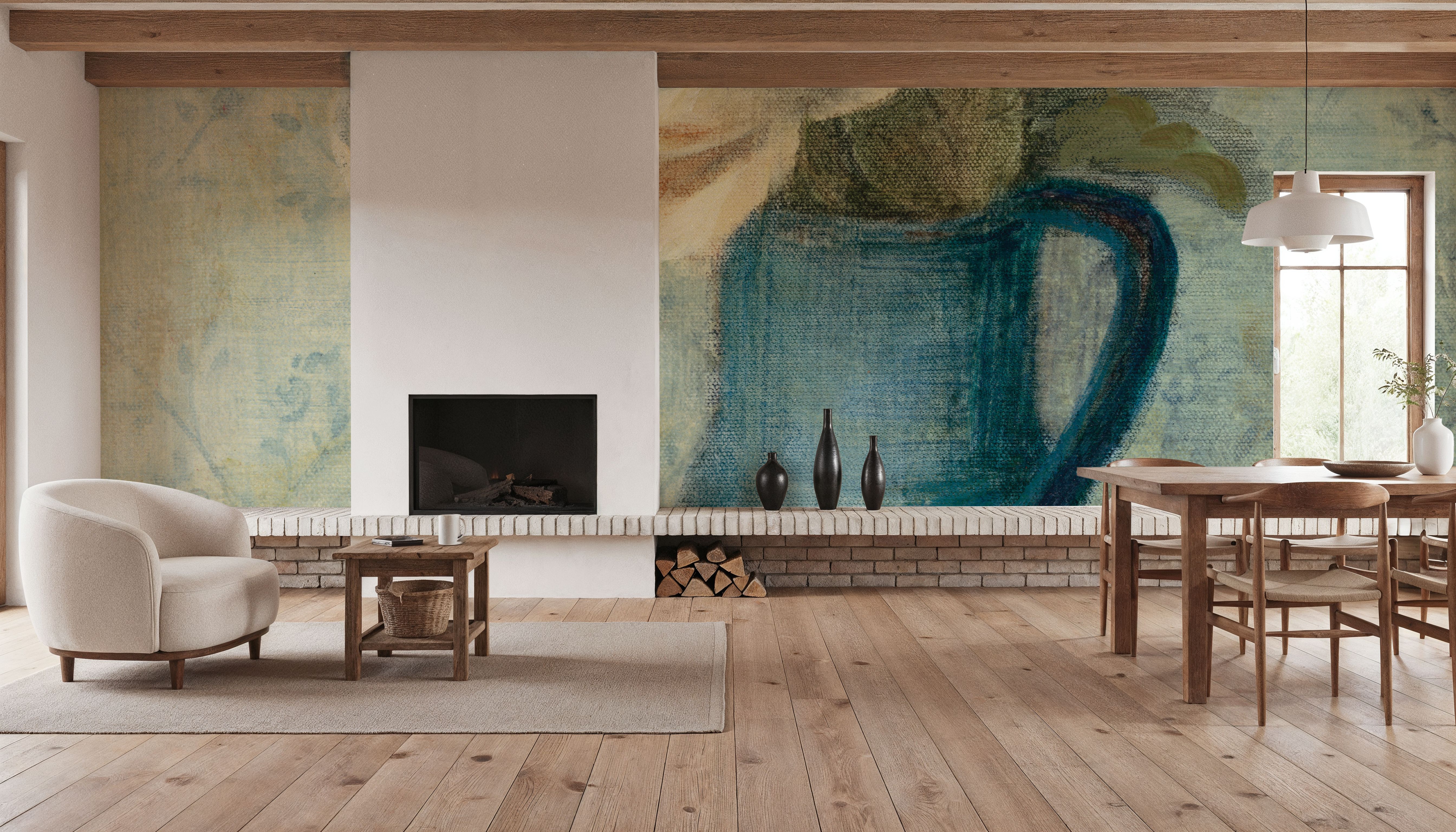 June Roses II, Wallpaper