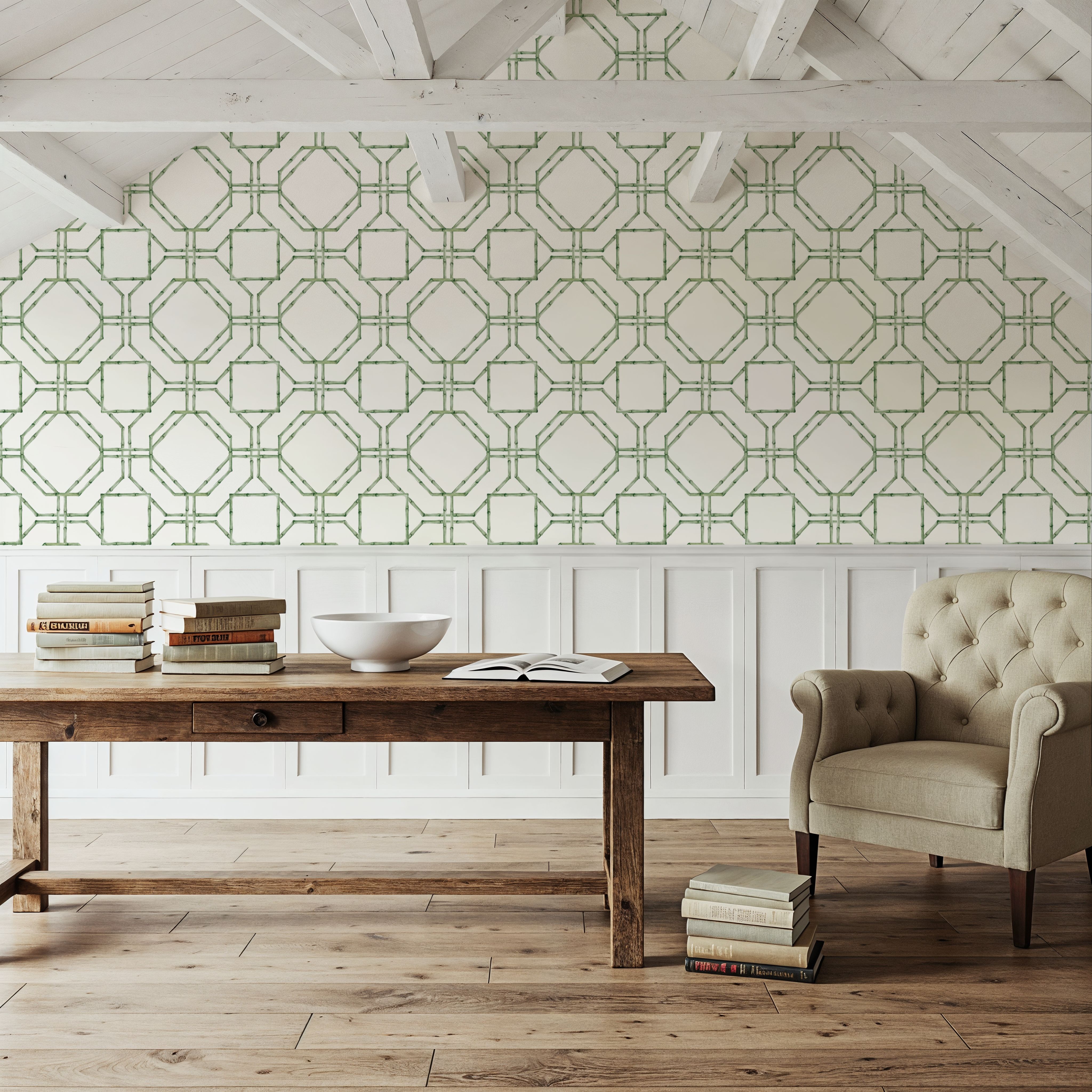 Bamboo Lattice, Green