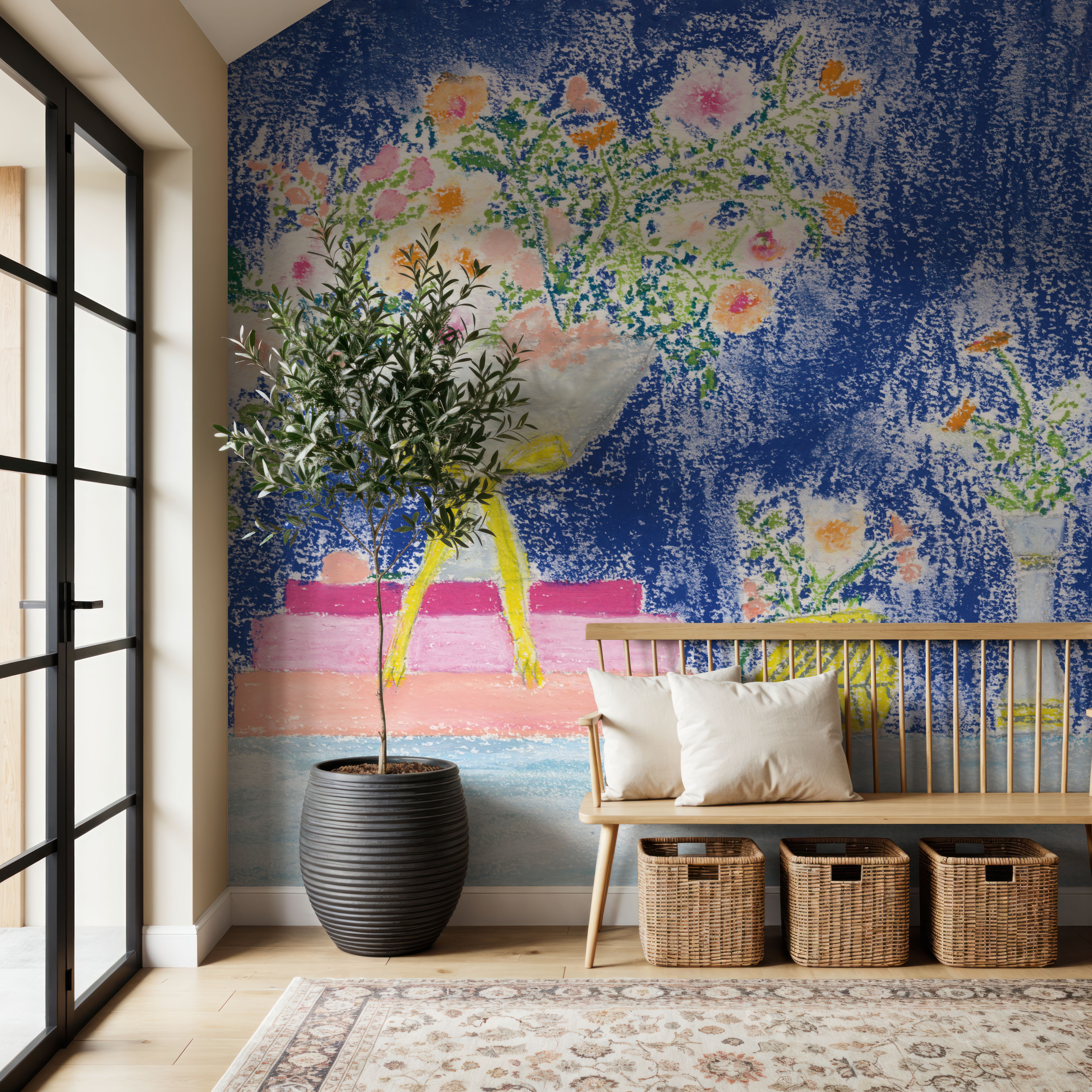 Flower Vases and Books