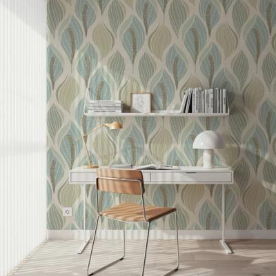 Minimalistic Flow Peace Lily, Soft Green