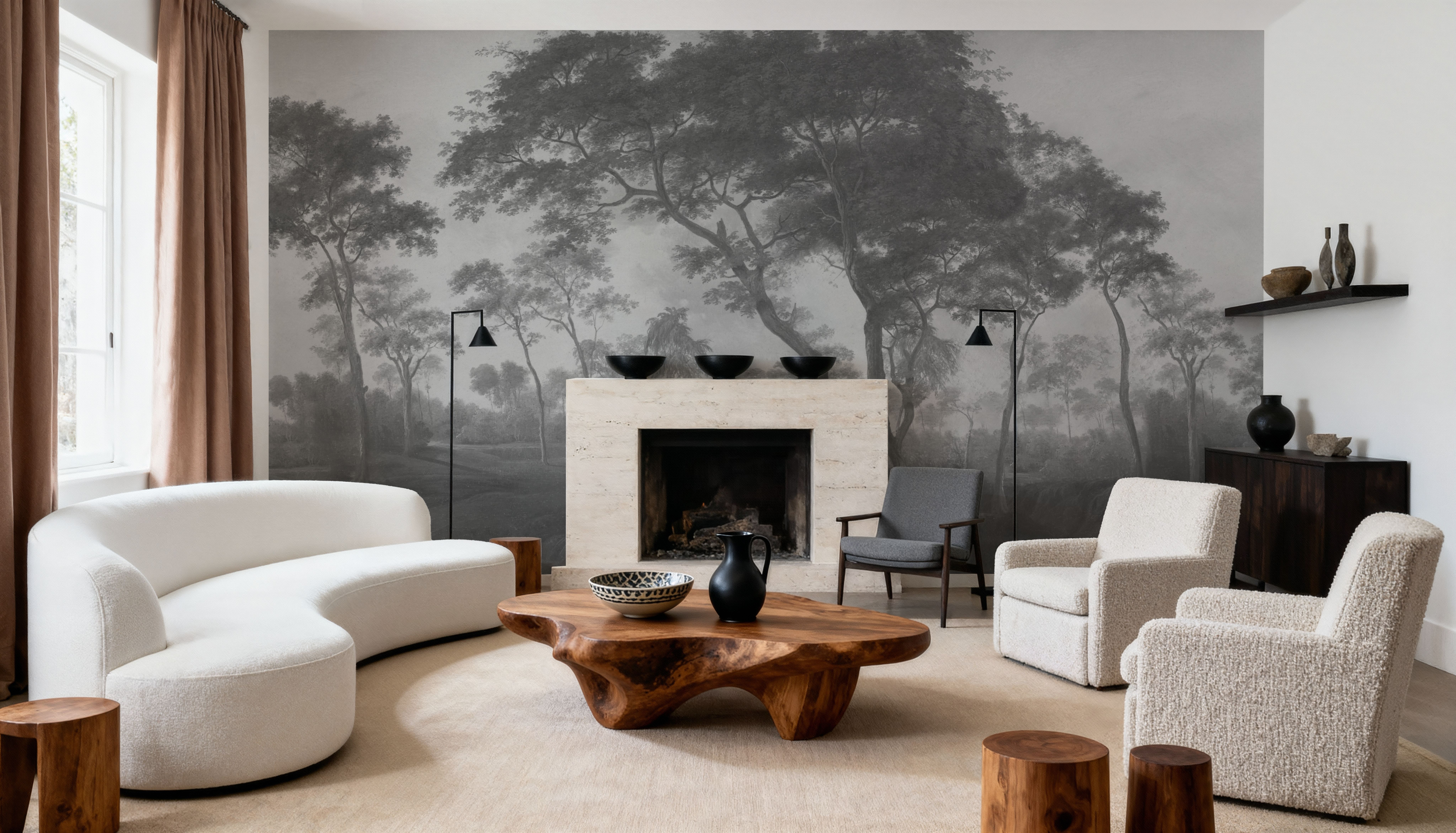 Woodland Brook, Stone