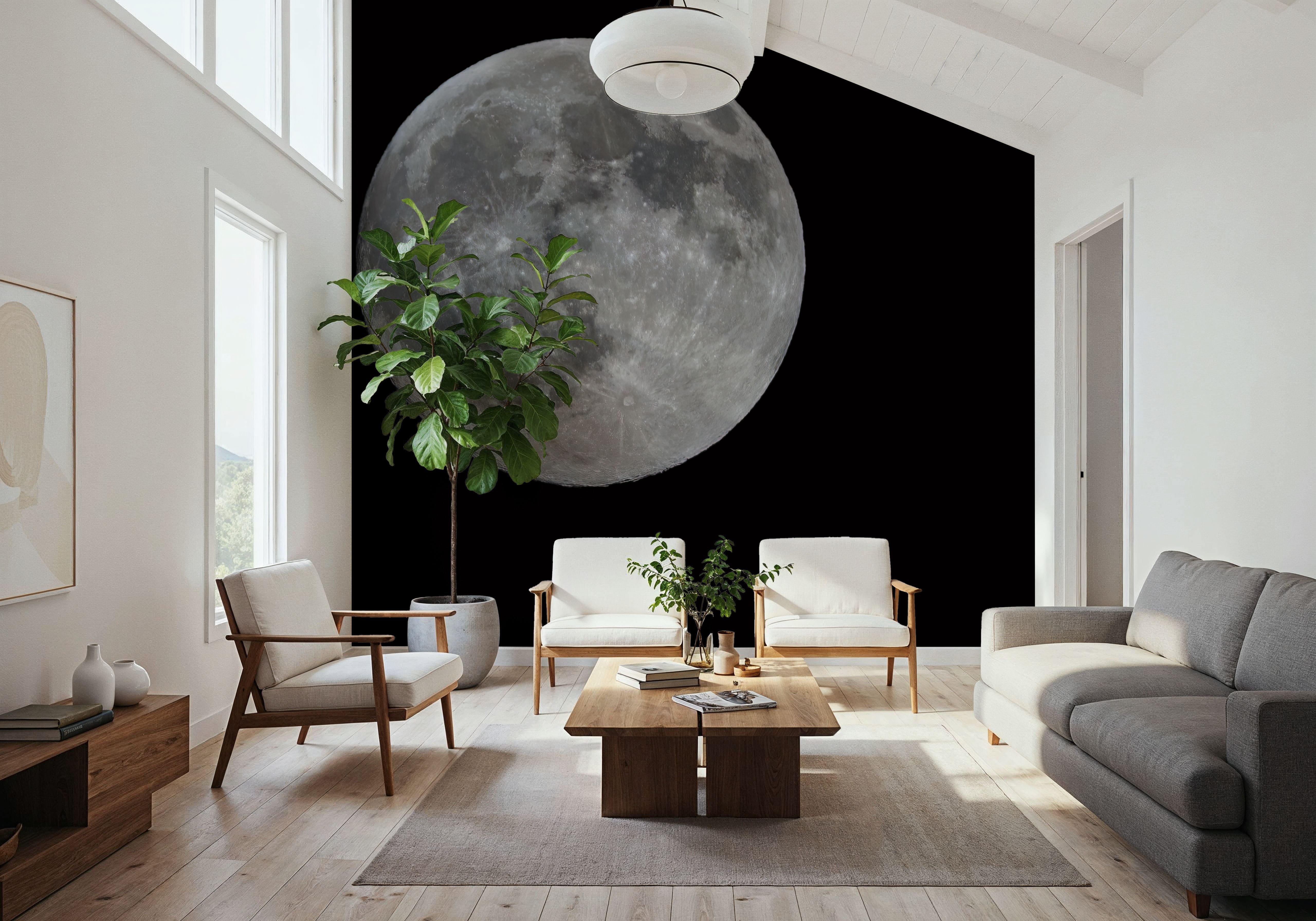 Spring Moon Rising