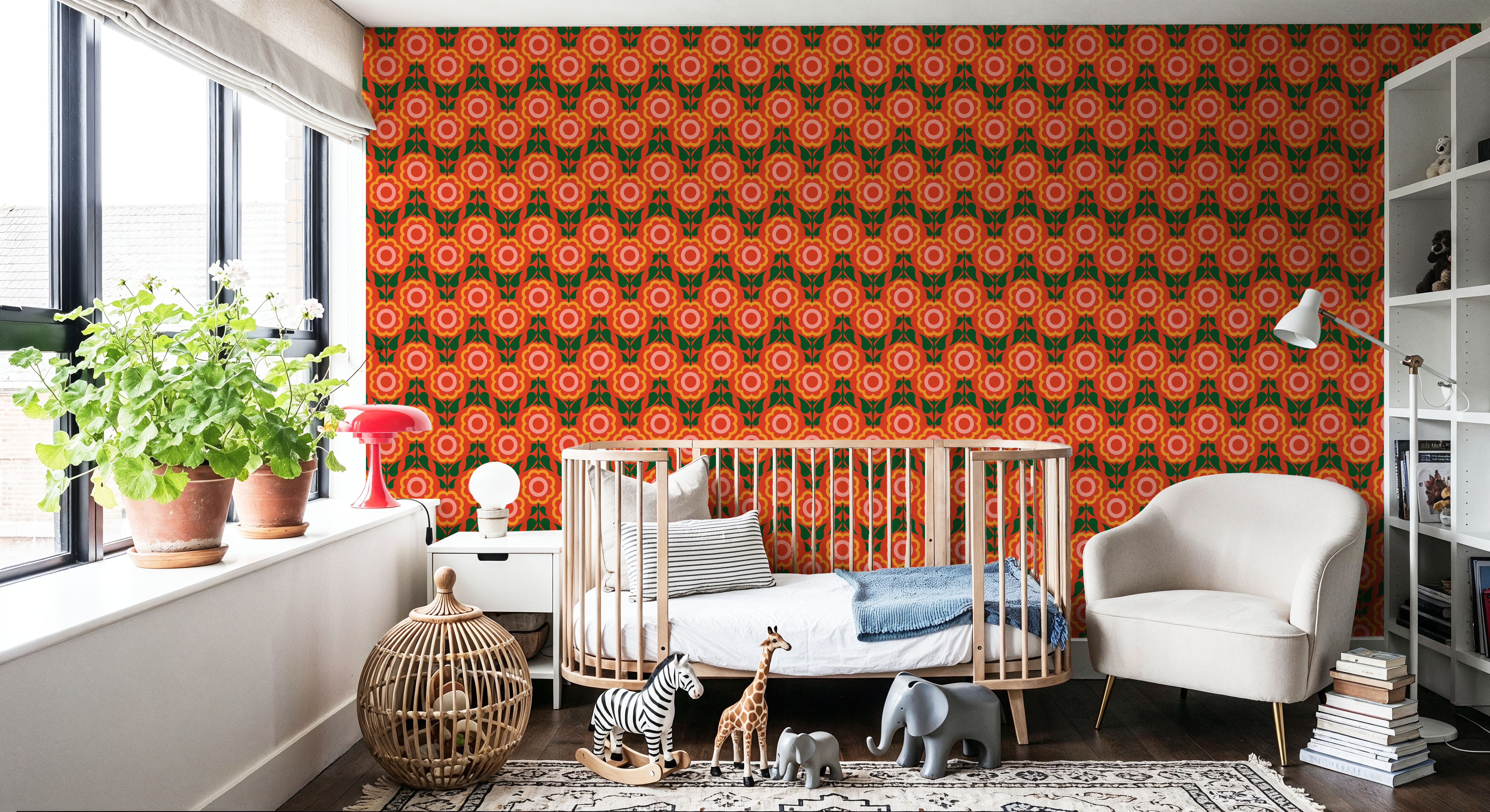 Retro Bold Blooms