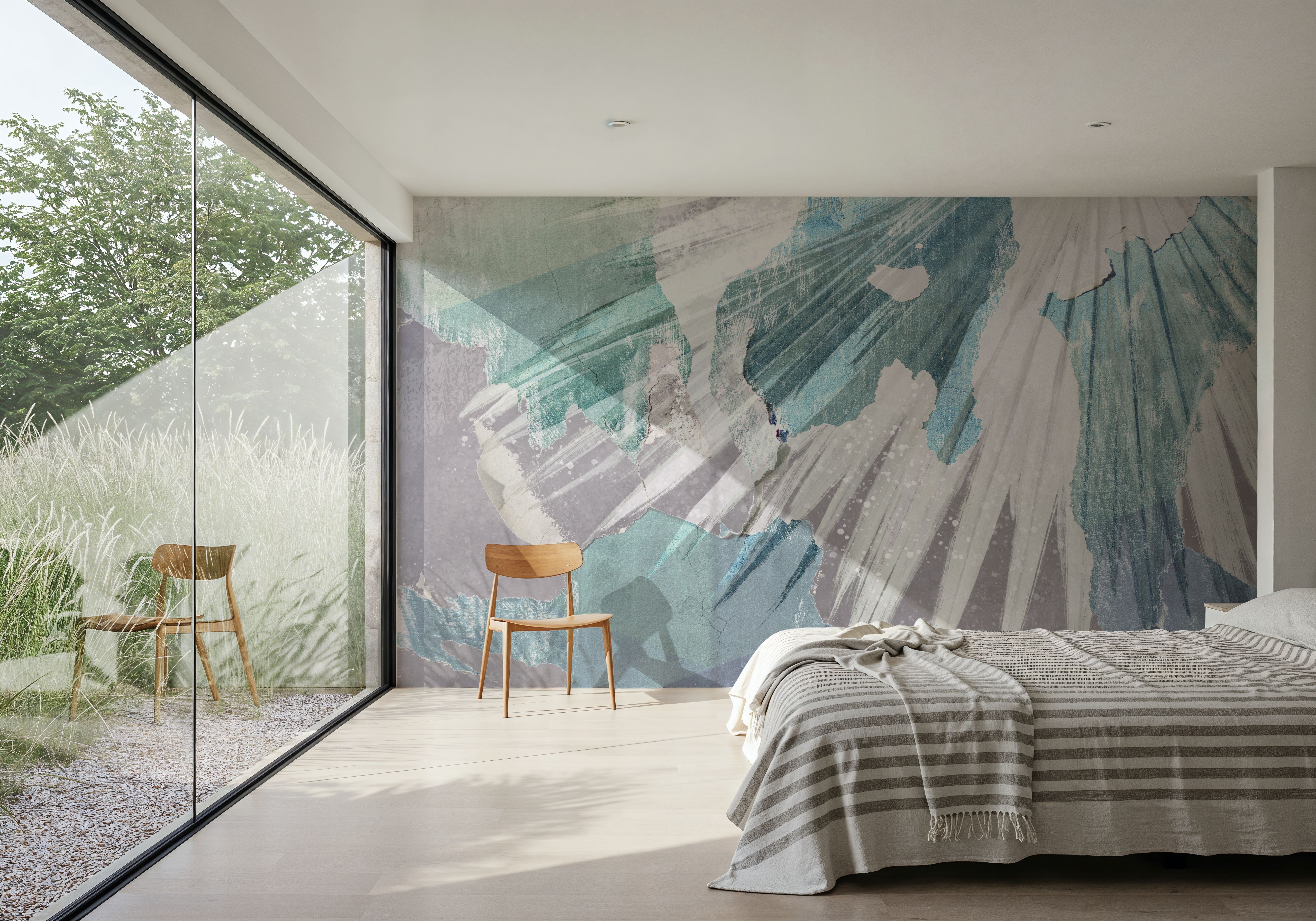 Behind the Wall, Papier peint