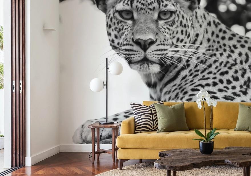 Lounging Leopard Neutral