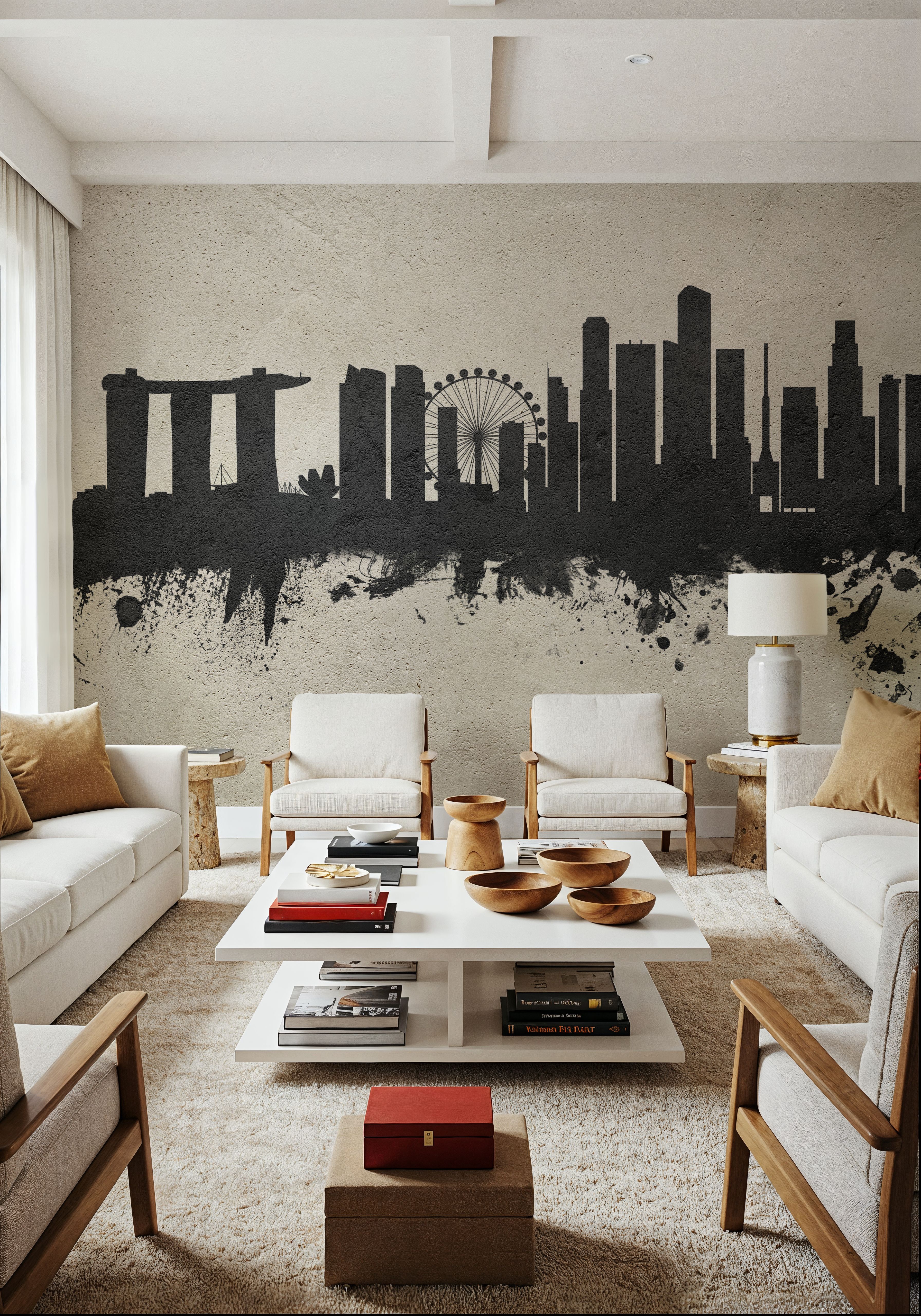 Singapore Skyline Concrete