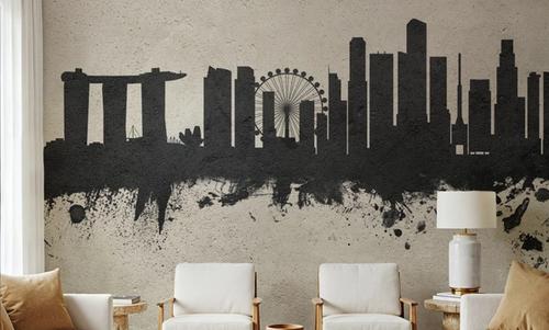 Singapore Skyline Concrete