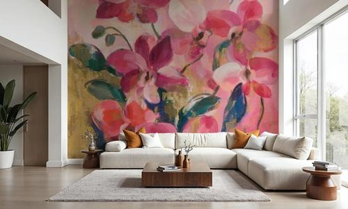 Abstract Orchid