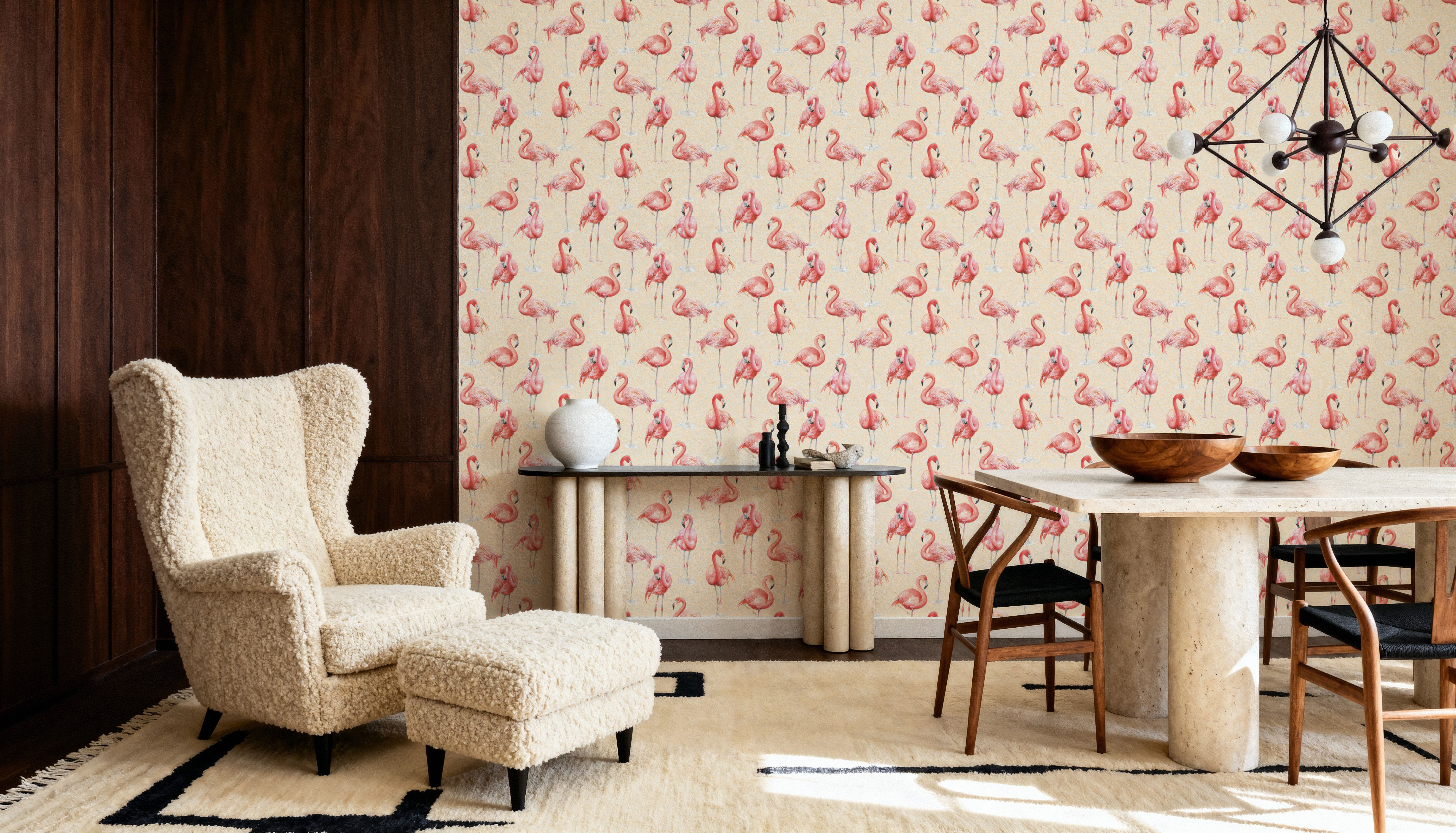 Flamingo Goals Yellow